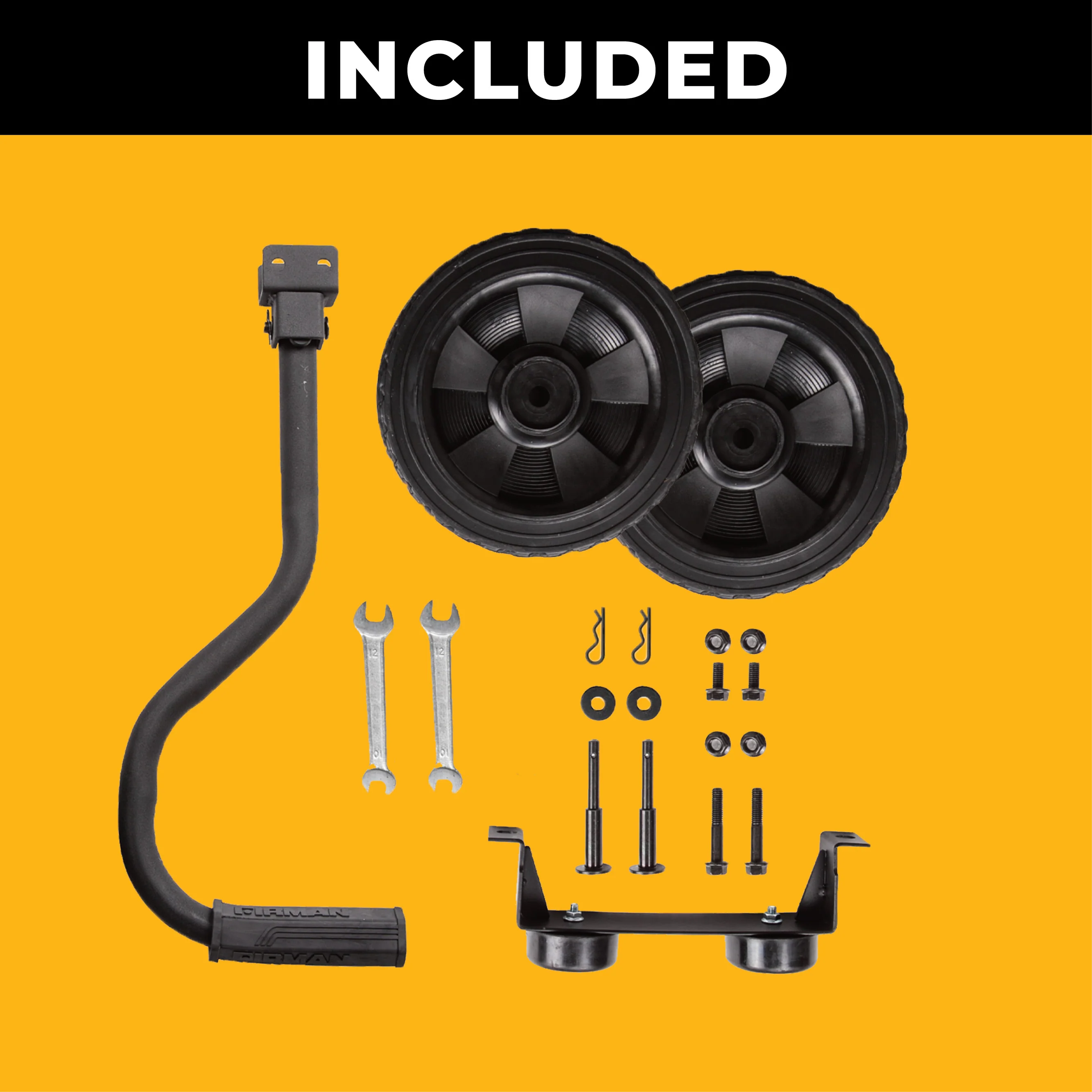 8" Wheel Kit and Handle - Image 3