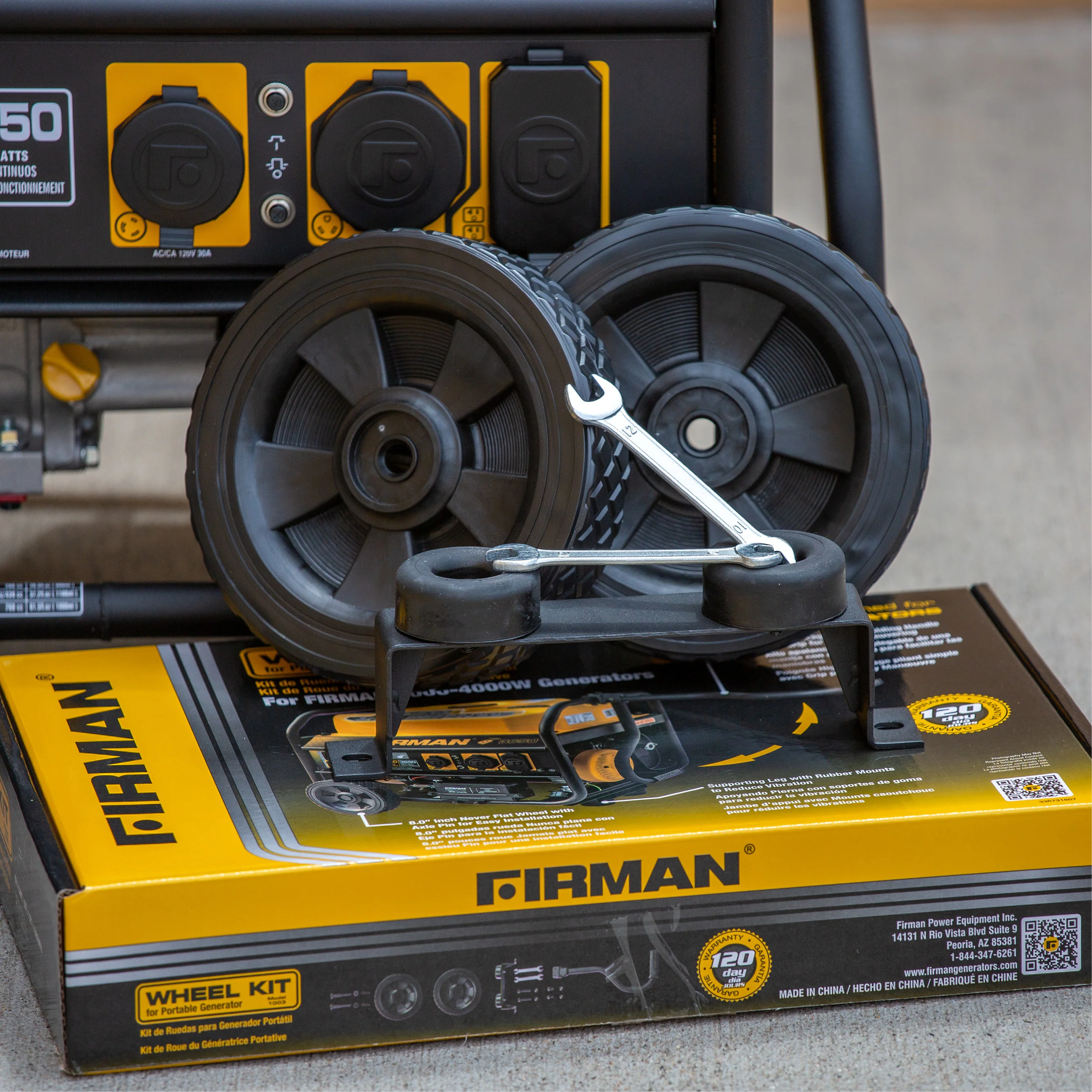 8" Wheel Kit and Handle - Image 5