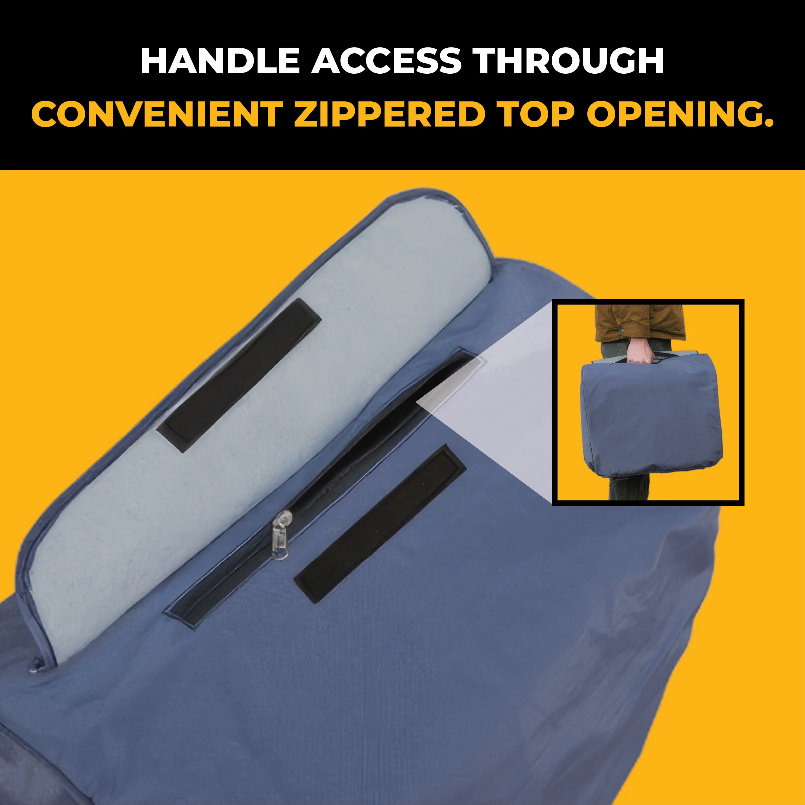 Small Size Inverter Portable Generator Weatherproof Cover - Image 4