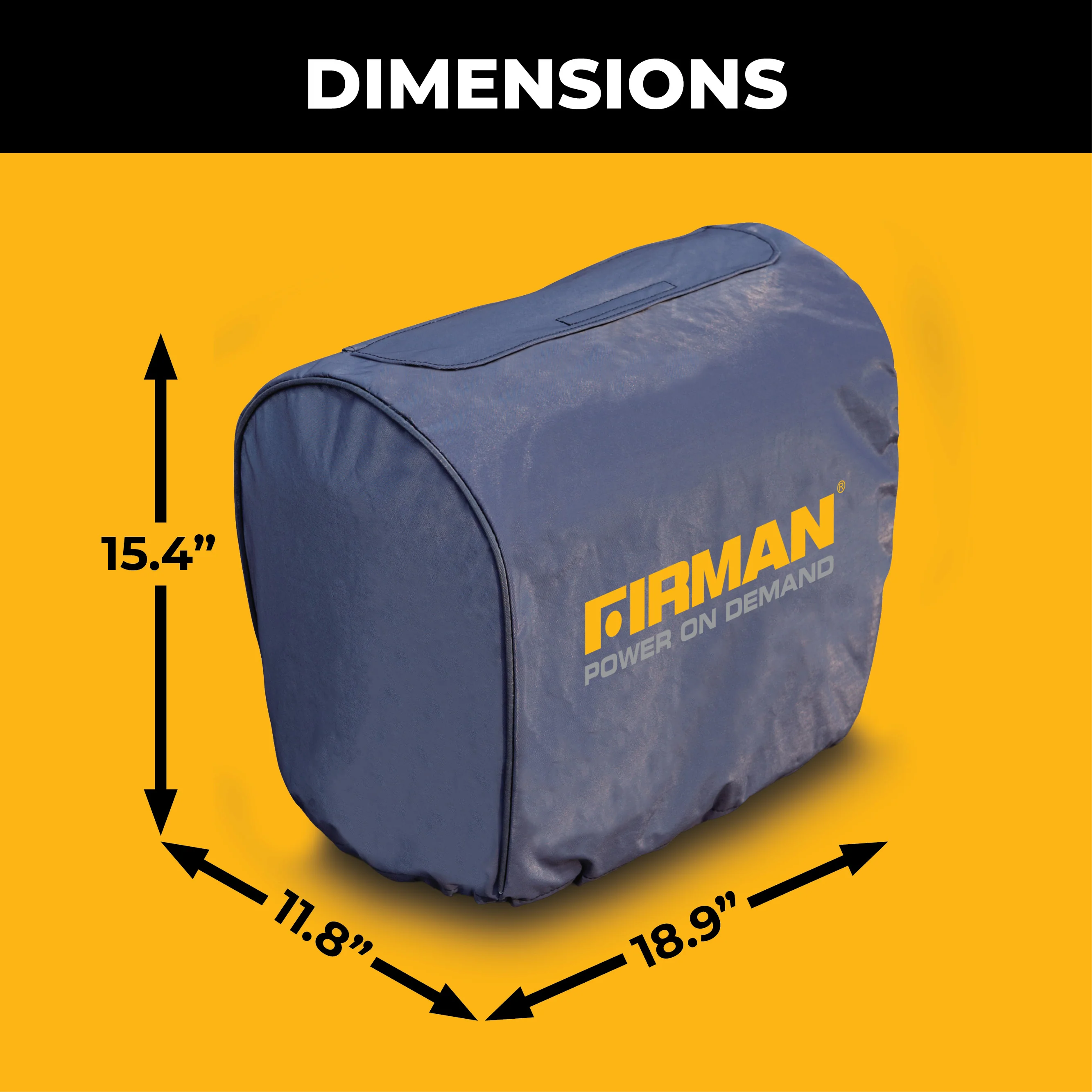 Small Size Inverter Portable Generator Weatherproof Cover - Image 5