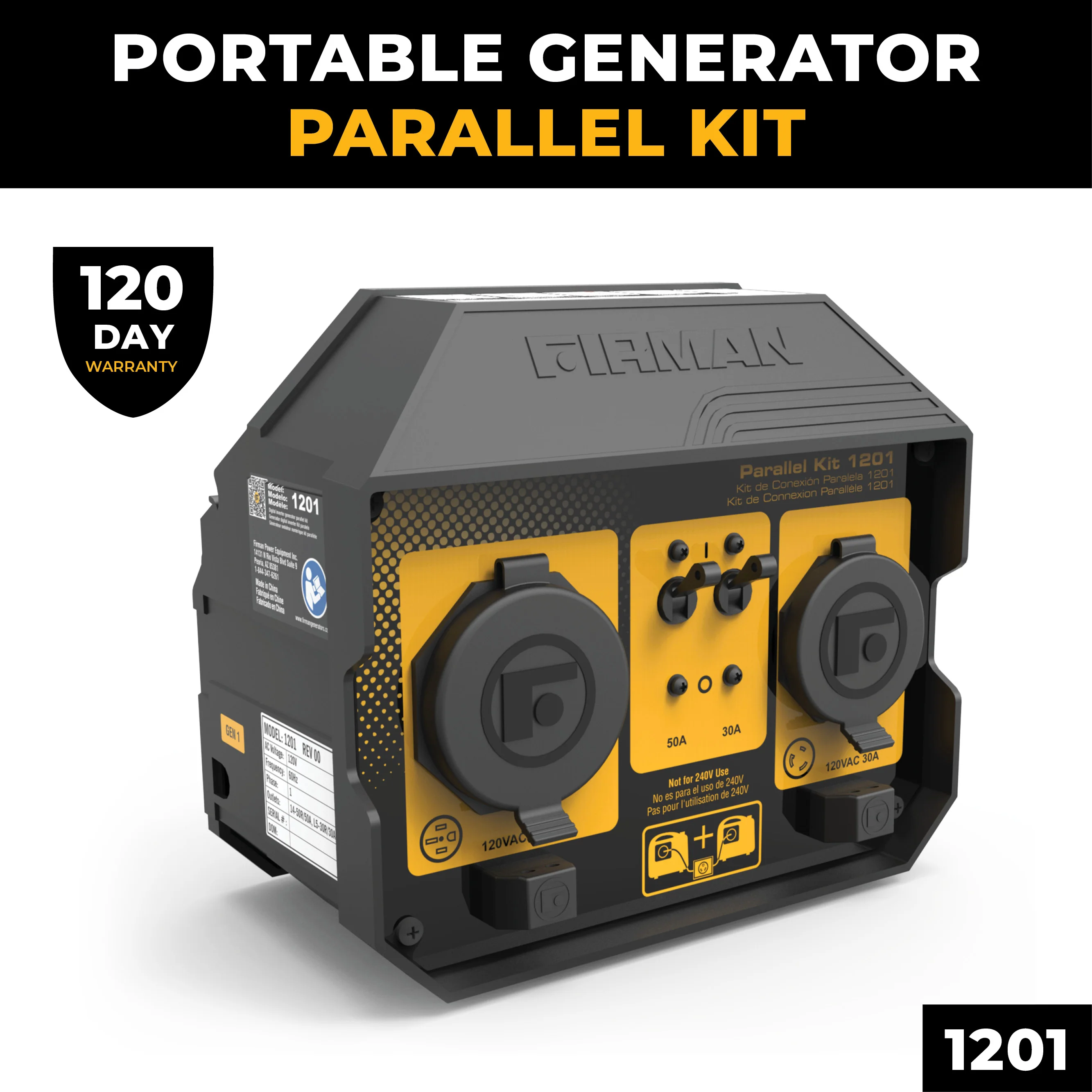 50A Portable Generator Parallel Kit - Image 3