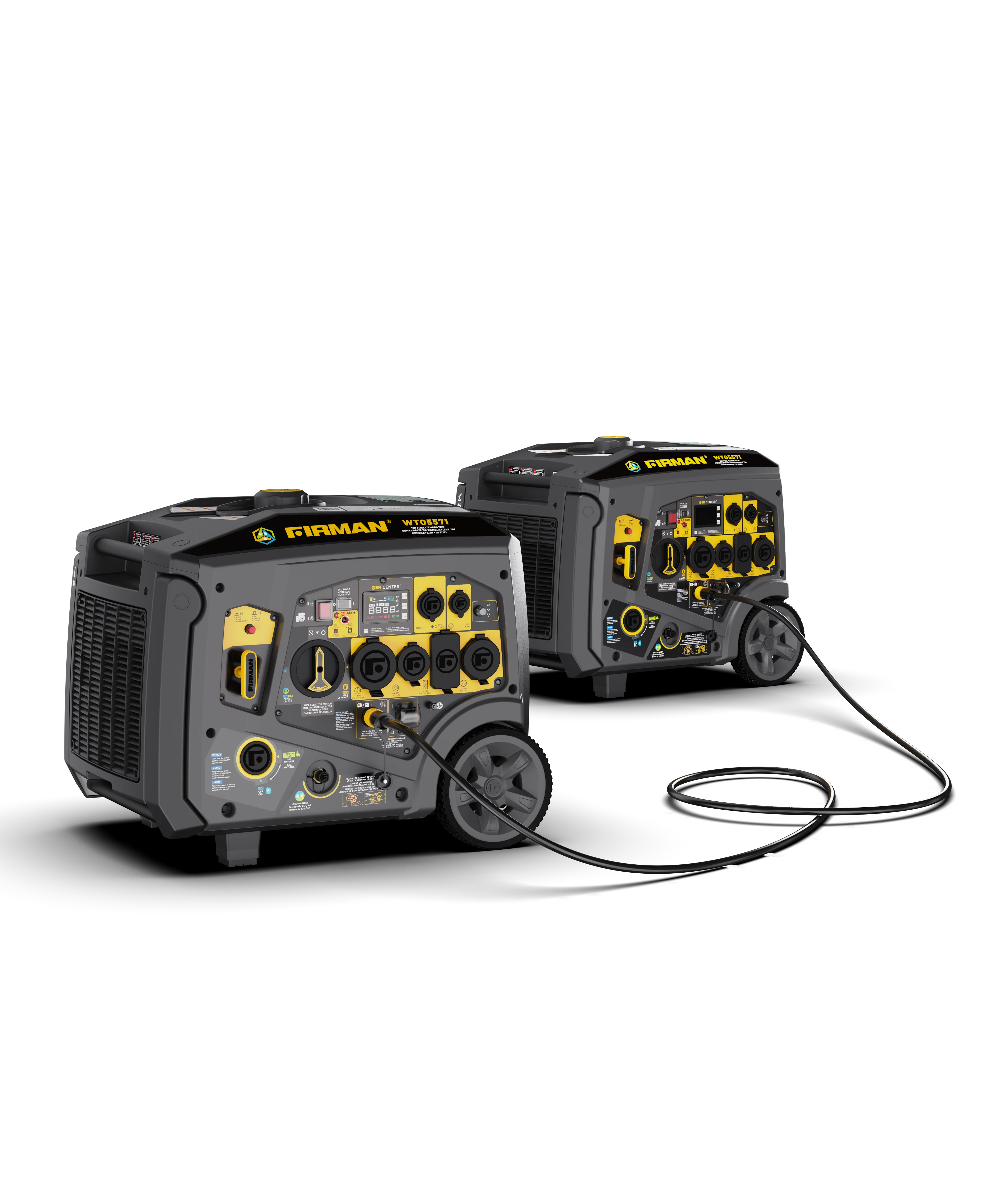 6.5FT Parallel Cord for over 5000W FIRMAN Portable Inverter Generator 120/240V 7200W - Image 2