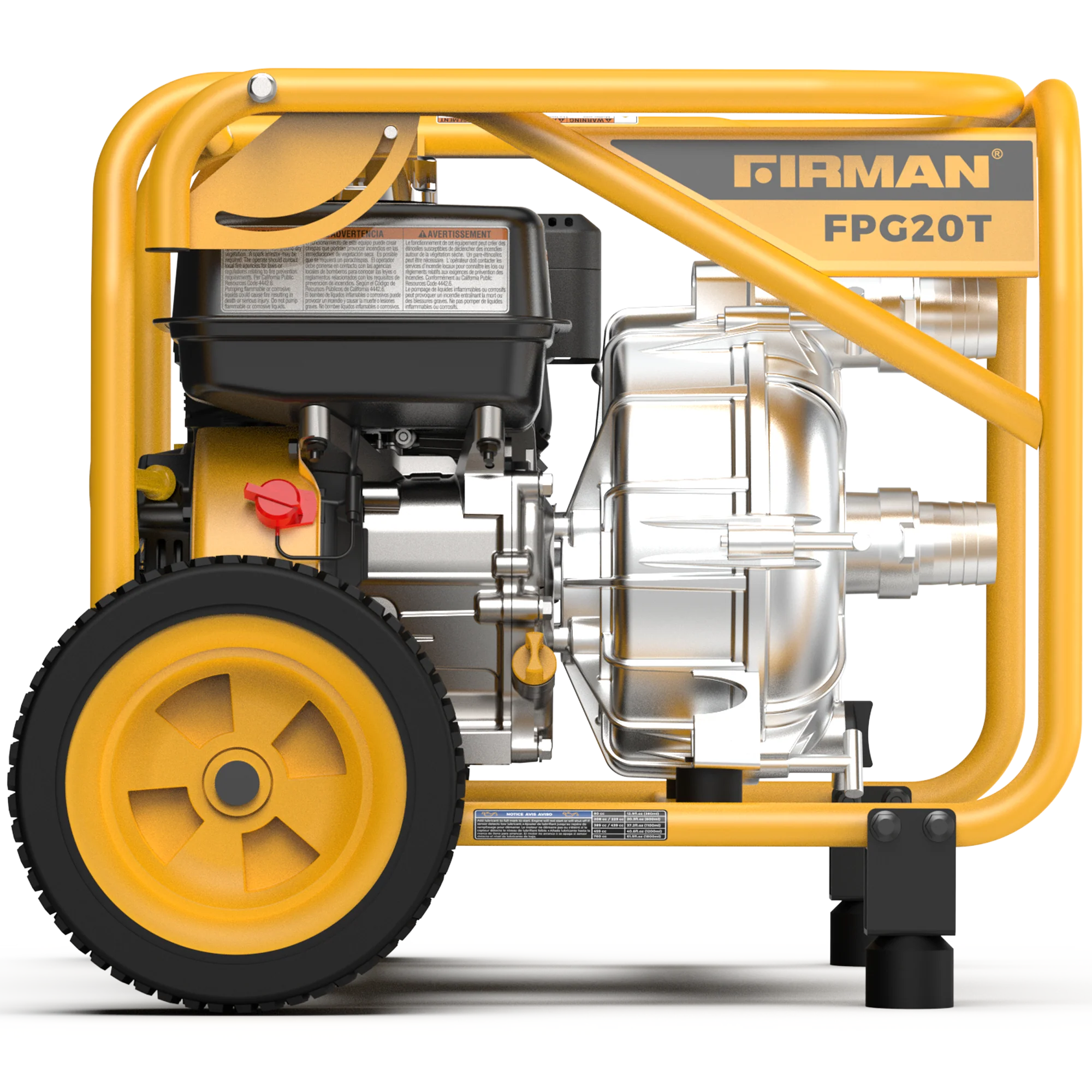 2-Inch Portable High Pressure Water and Semi-Trash Pump - Image 7