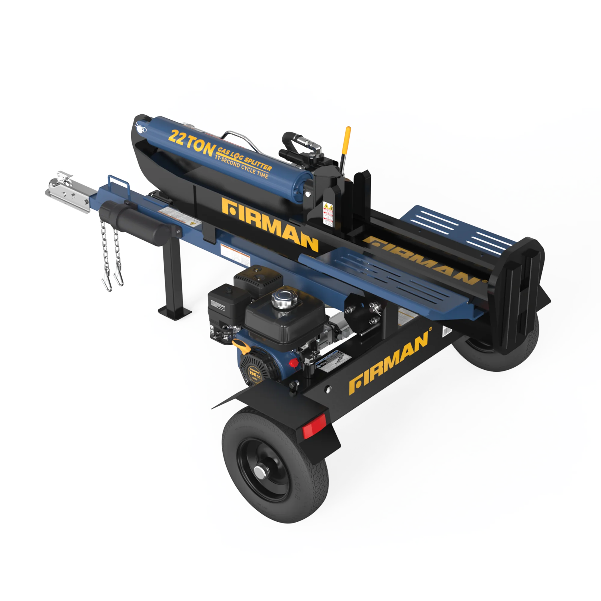 22-Ton Gas Powered Hydraulic Log Splitter - Image 12