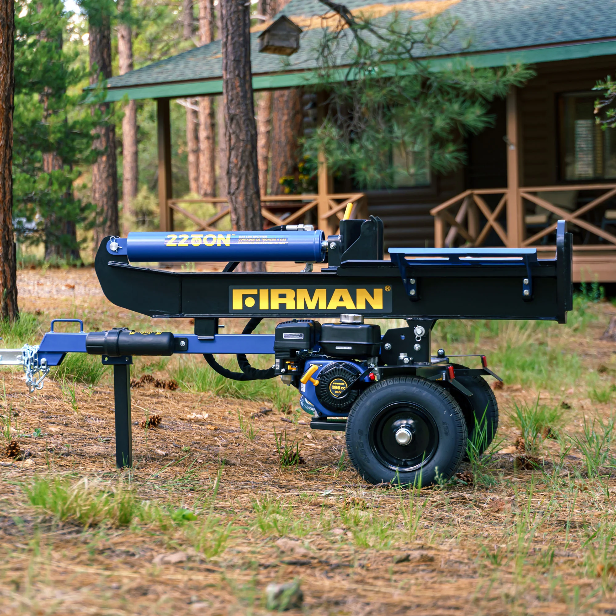 22-Ton Gas Powered Hydraulic Log Splitter - Image 3