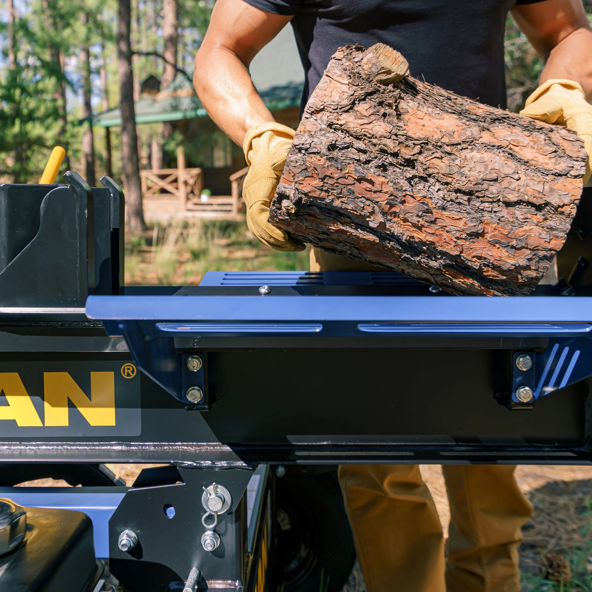 22-Ton Gas Powered Hydraulic Log Splitter - Image 4