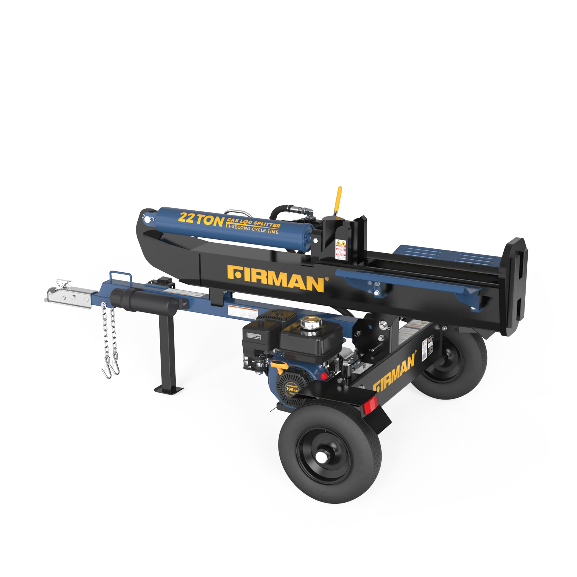 22-Ton Gas Powered Hydraulic Log Splitter - Image 7