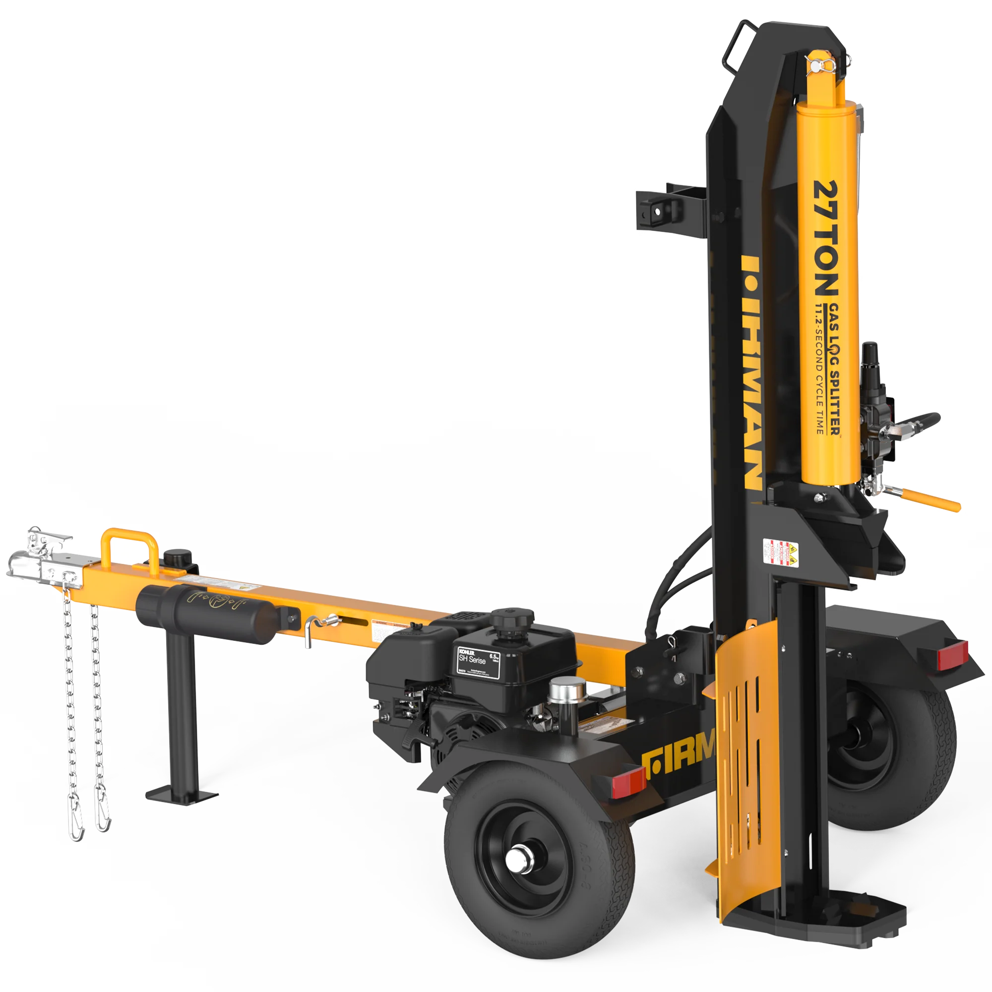 27-Ton Gas Powered Hydraulic Log Splitter - Image 7