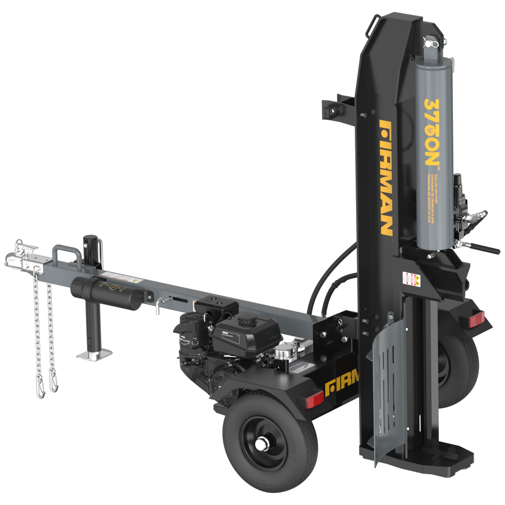 37-Ton Gas Powered Hydraulic Log Splitter - Image 3