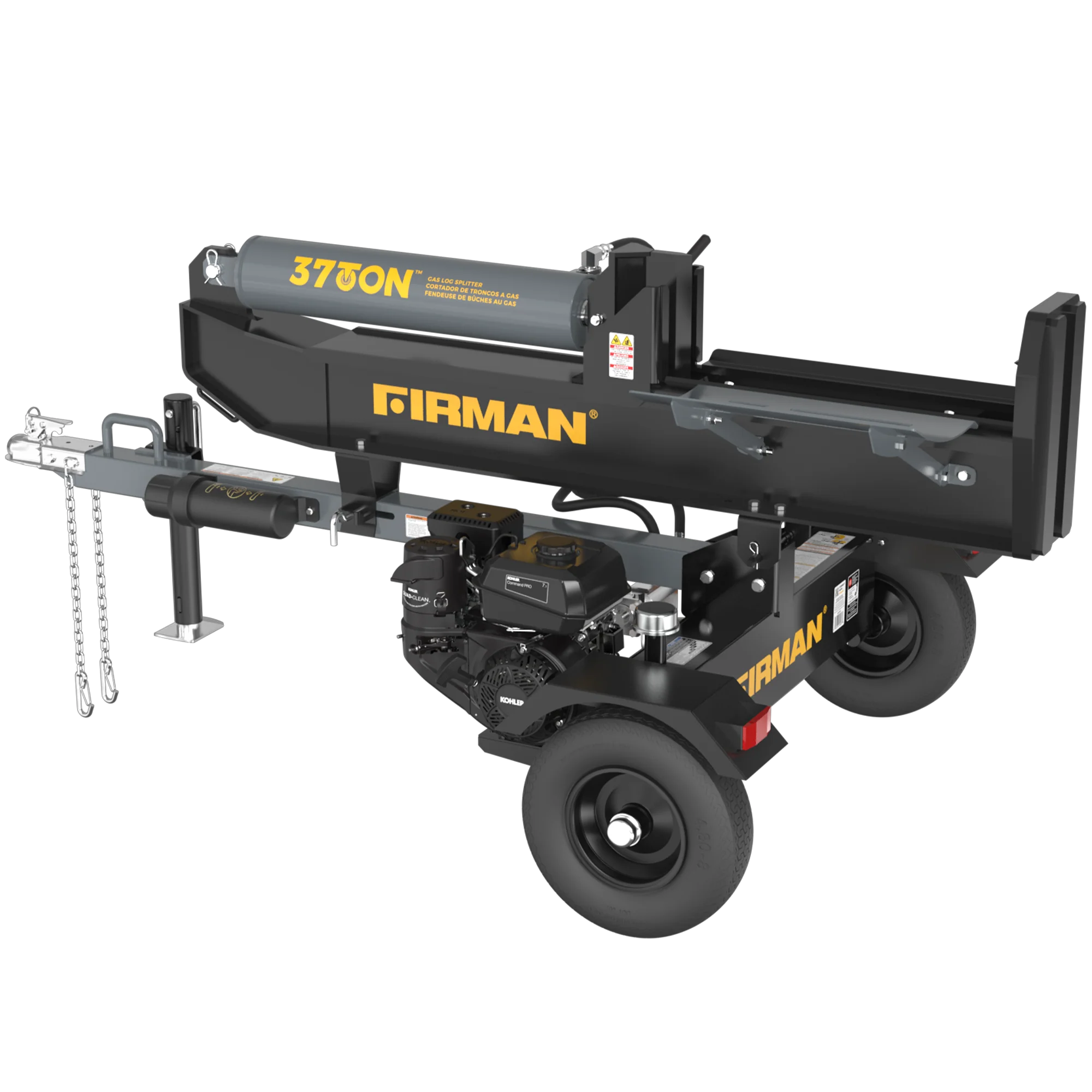 37-Ton Gas Powered Hydraulic Log Splitter - Image 5