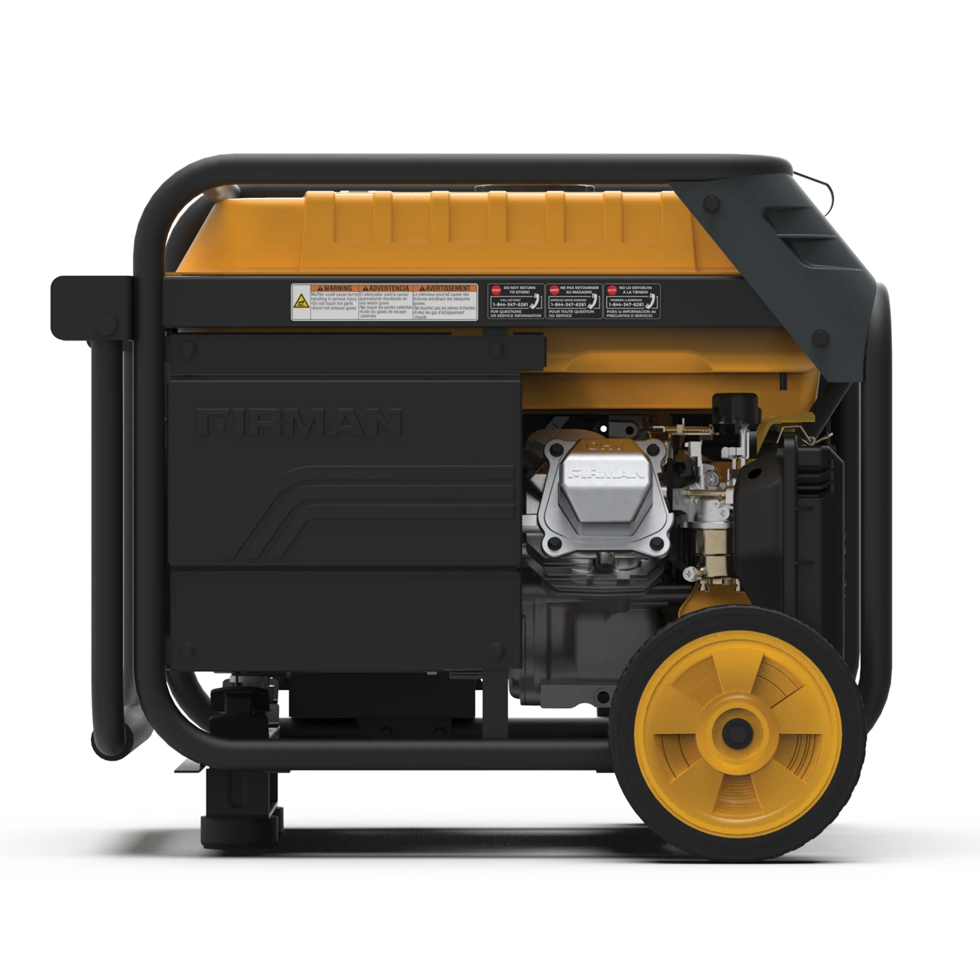 Dual Fuel 4550W Portable Generator Electric Start 120V - Image 9