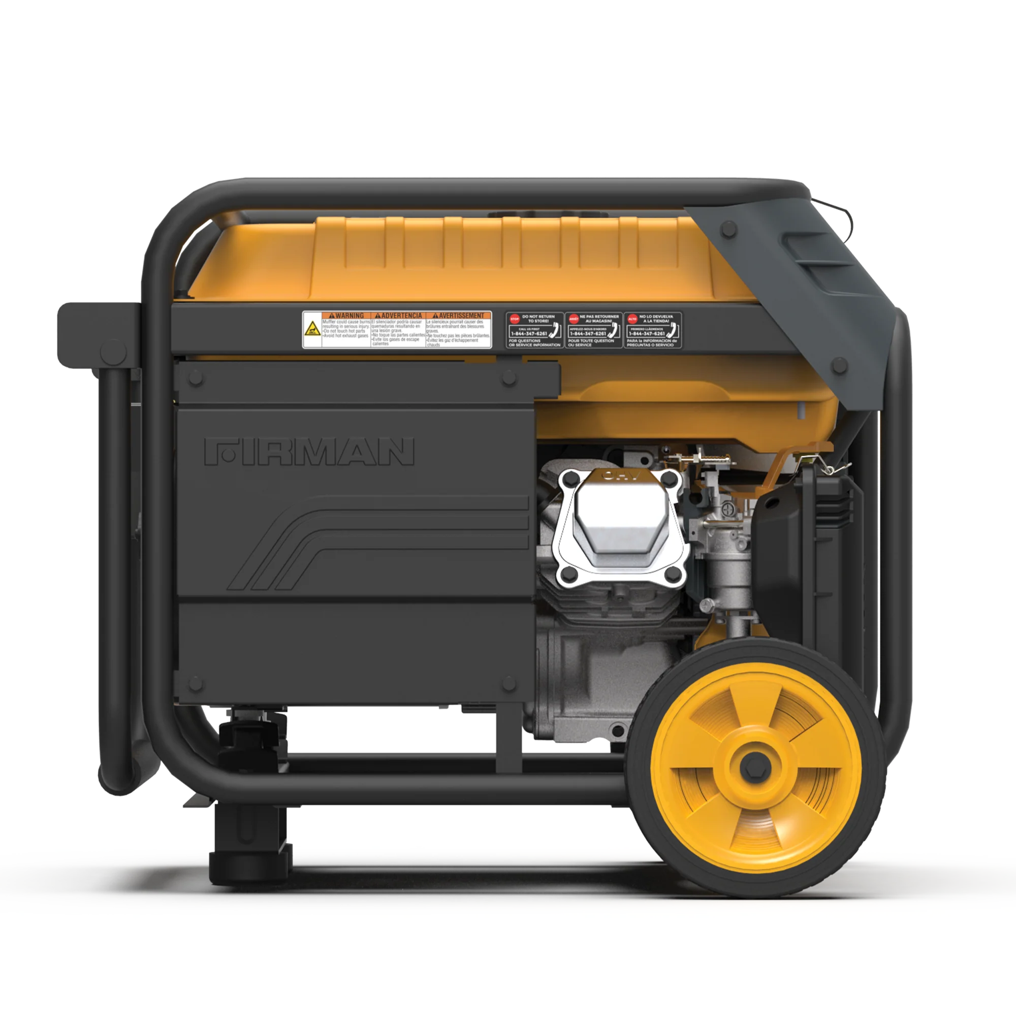 Dual Fuel Portable Generator 3650W Recoil Start - Image 9