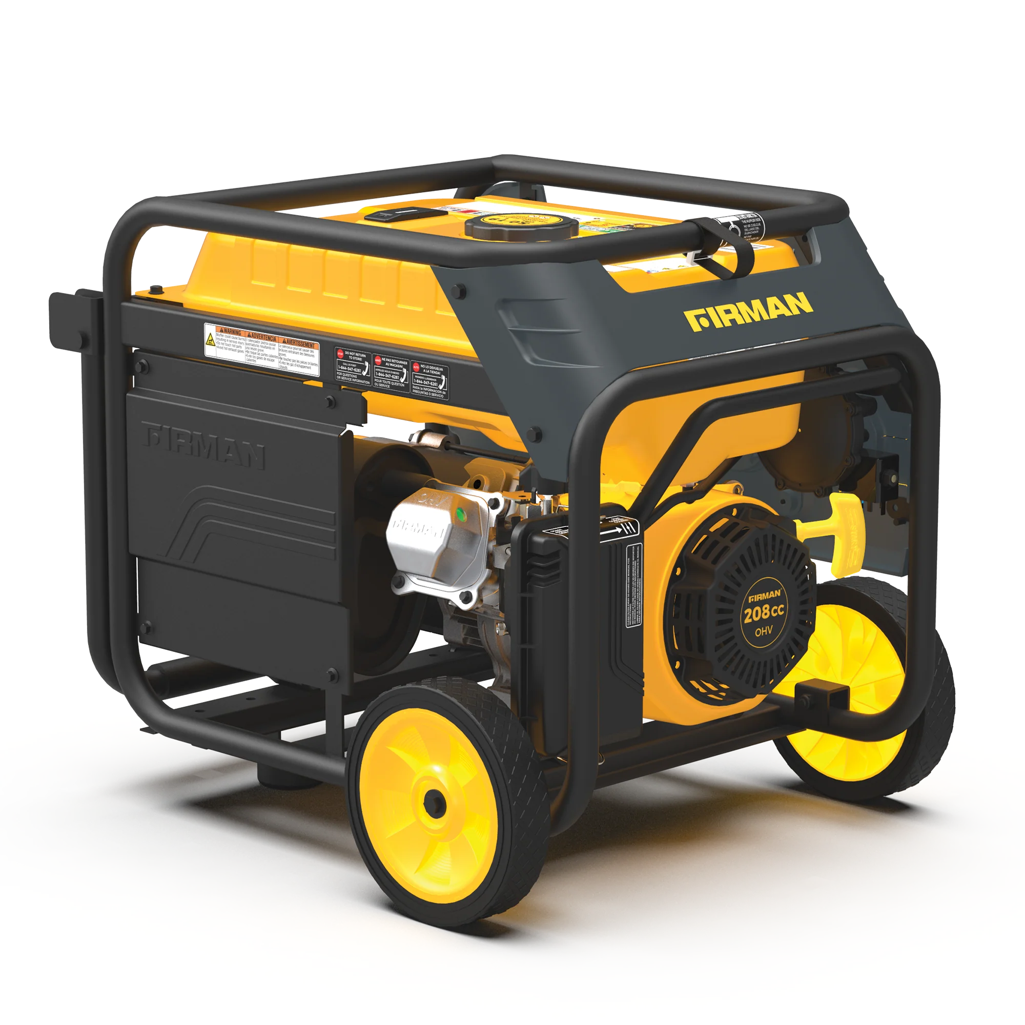 Dual Fuel 4550W Portable Generator Electric Start with CO Alert - Image 14