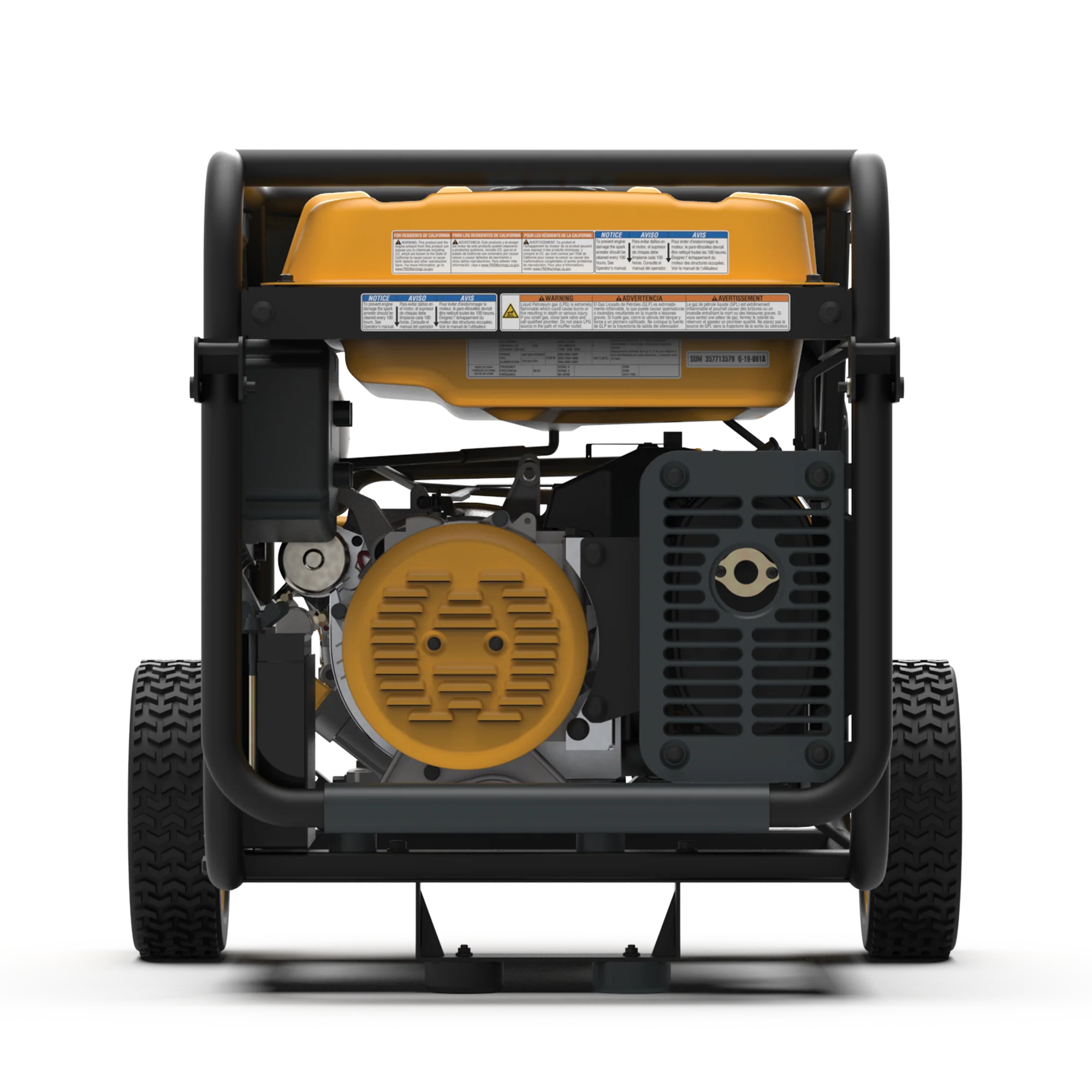 Dual Fuel Portable Generator 5700W Electric Start 120/240V - Image 10
