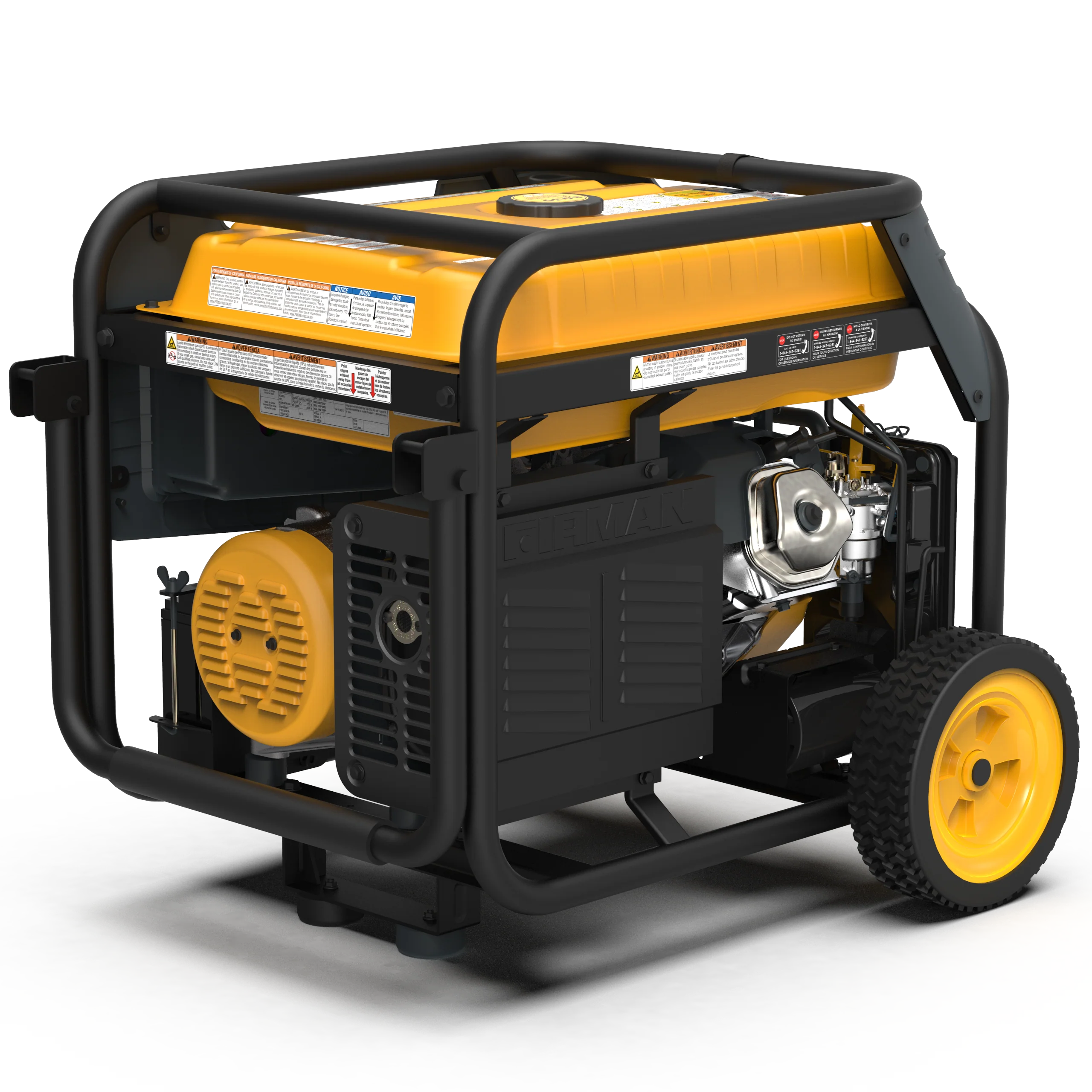 Dual Fuel Portable Generator 7500W Electric Start 120/240V - Image 13