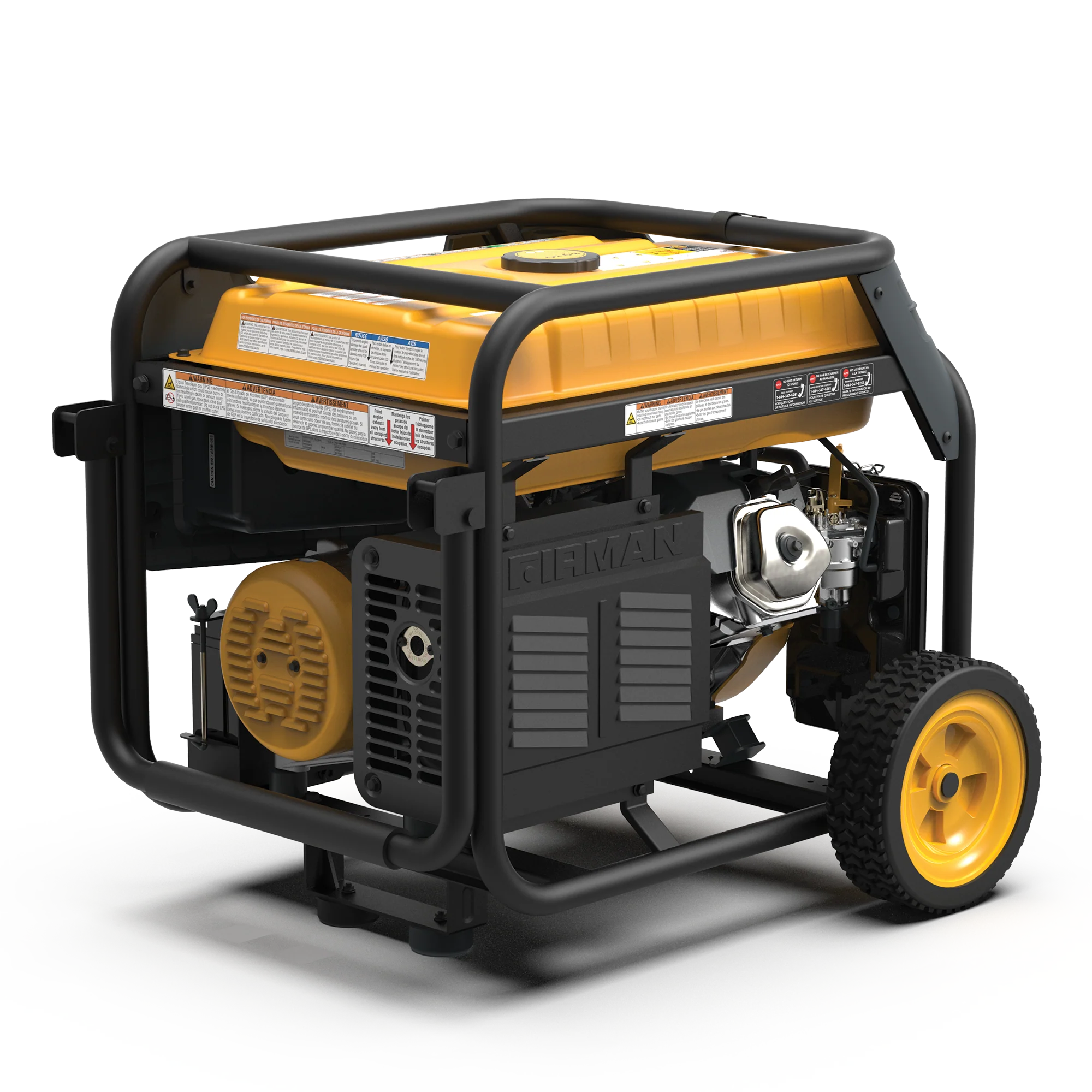 Dual Fuel Portable Generator 8000W Electric Start 120/240V - Image 9