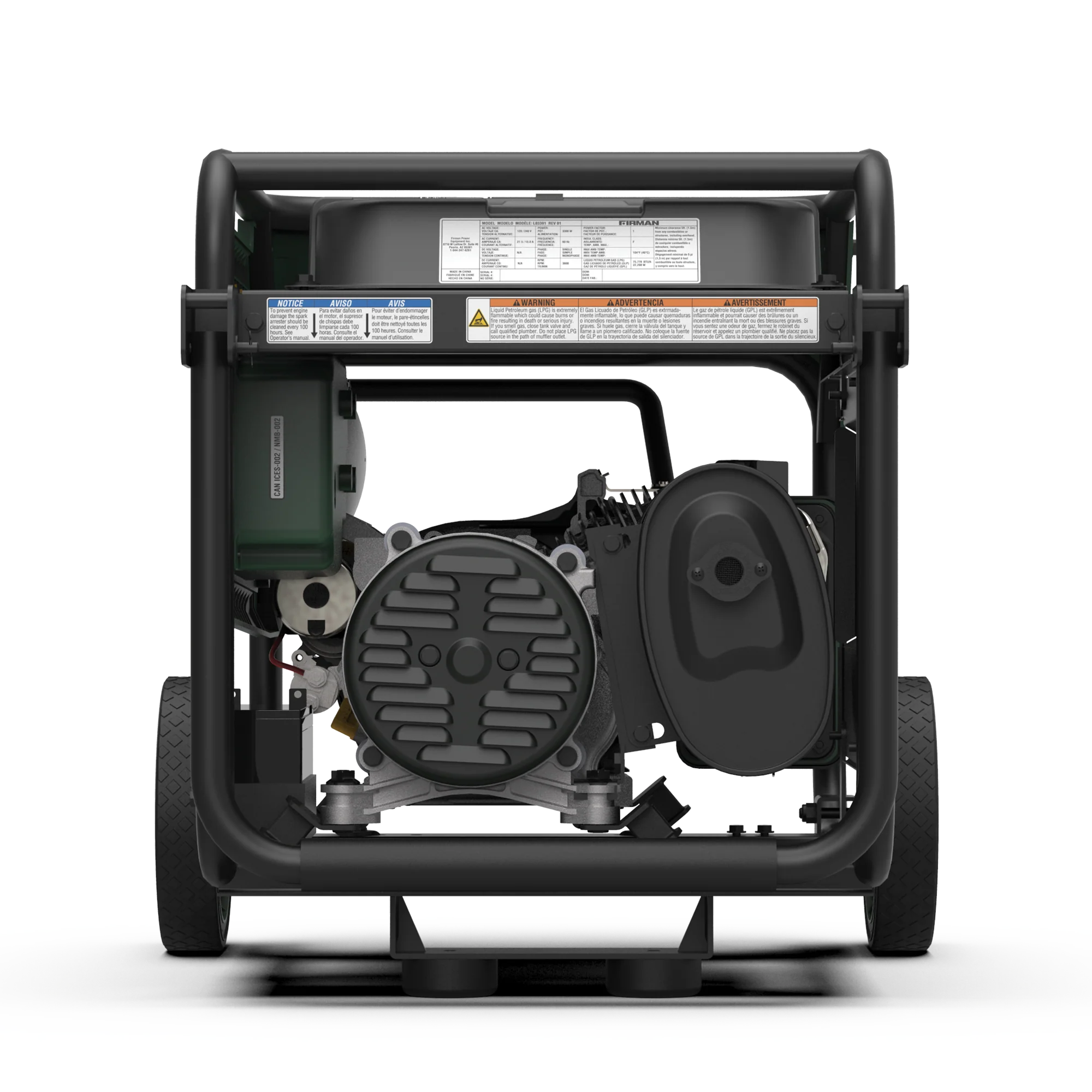 LPG Portable Generator 4100W Electric Start - Image 10