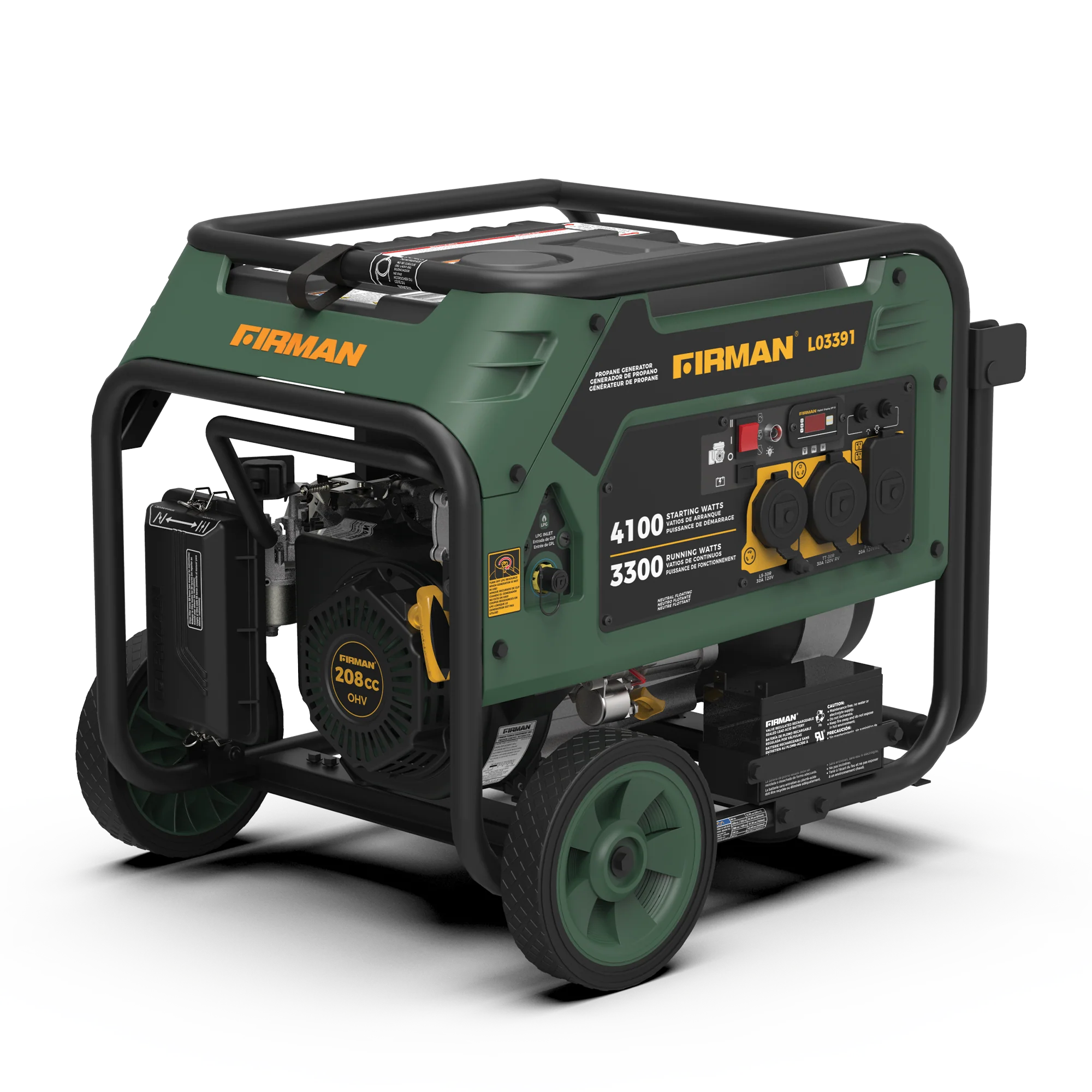 LPG Portable Generator 4100W Electric Start - Image 14