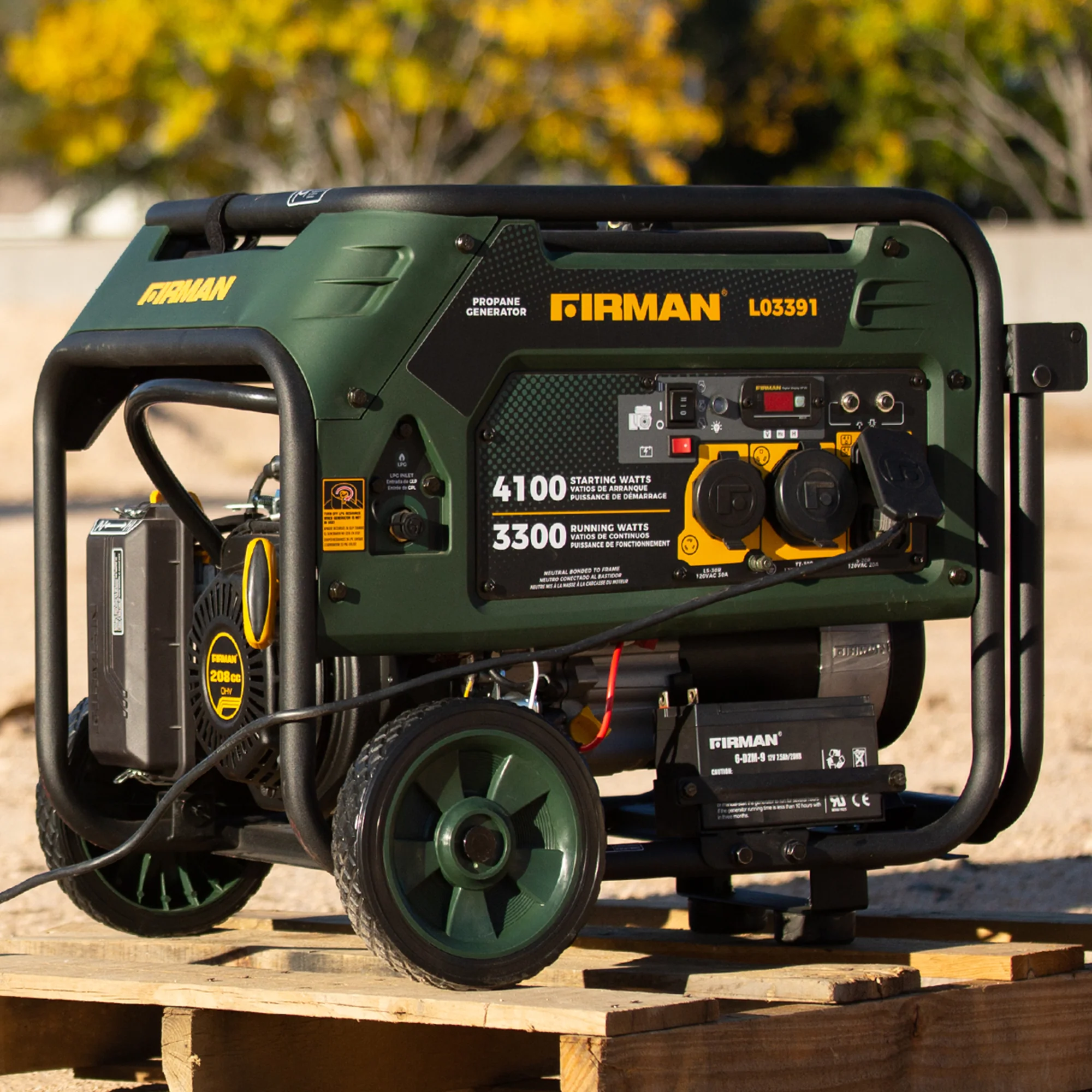 LPG Portable Generator 4100W Electric Start - Image 5