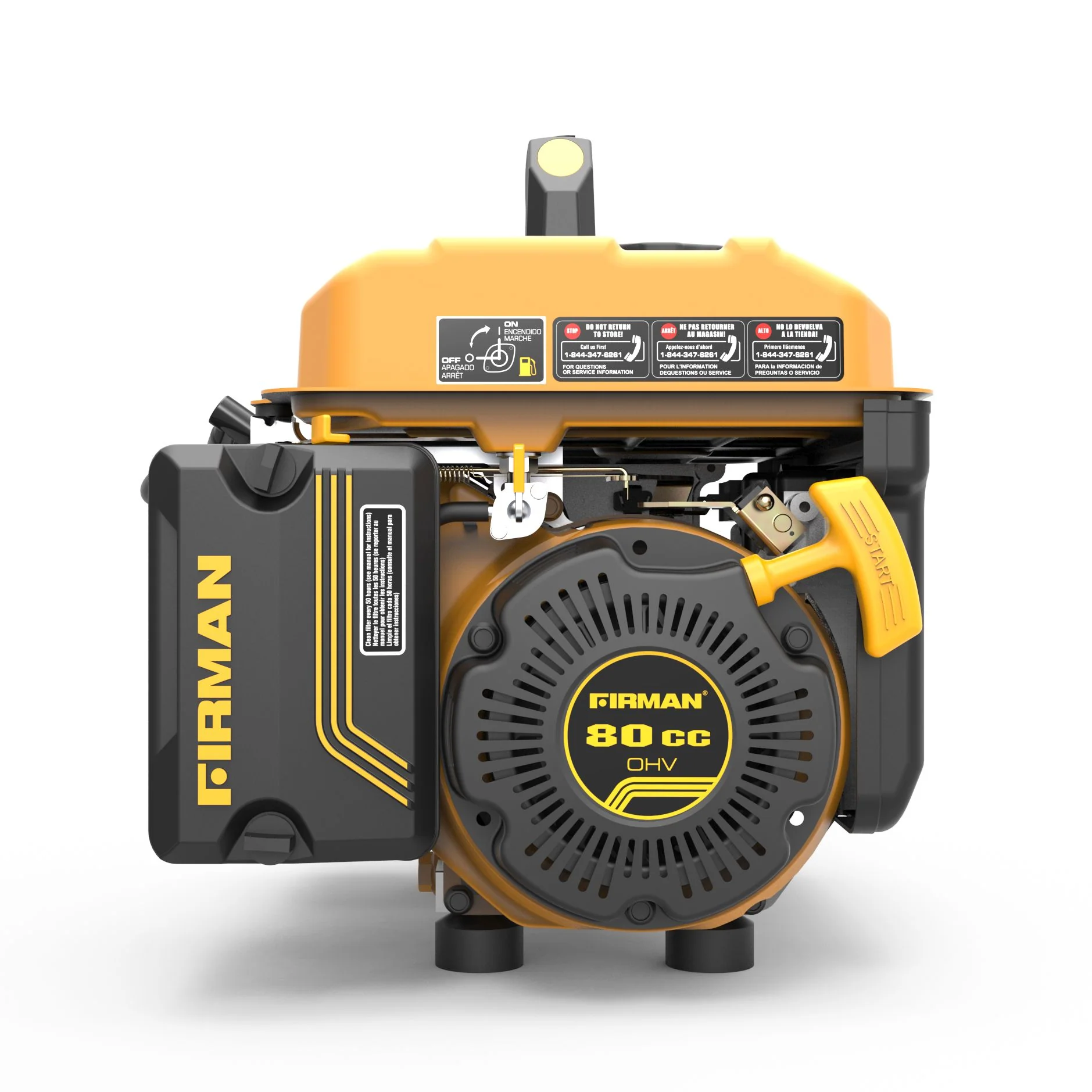 Gas Portable Generator 1300W Recoil Start - Image 10