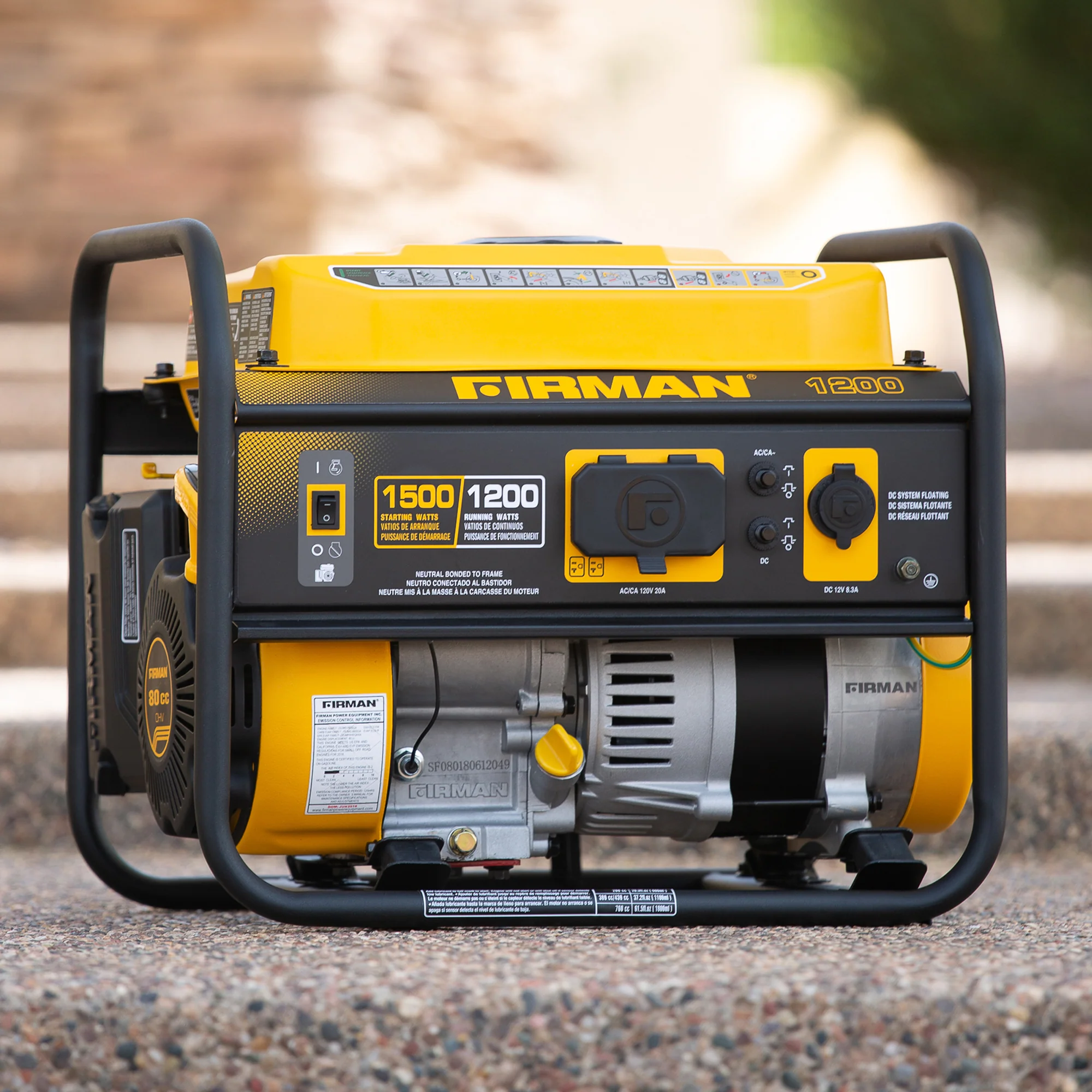 Gas Portable Generator 1500W Recoil Start - Image 4