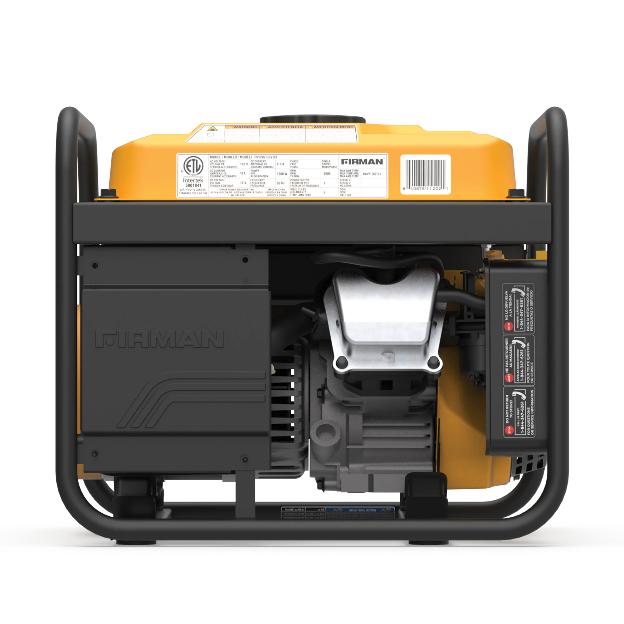Gas Portable Generator 1500W Recoil Start - Image 7