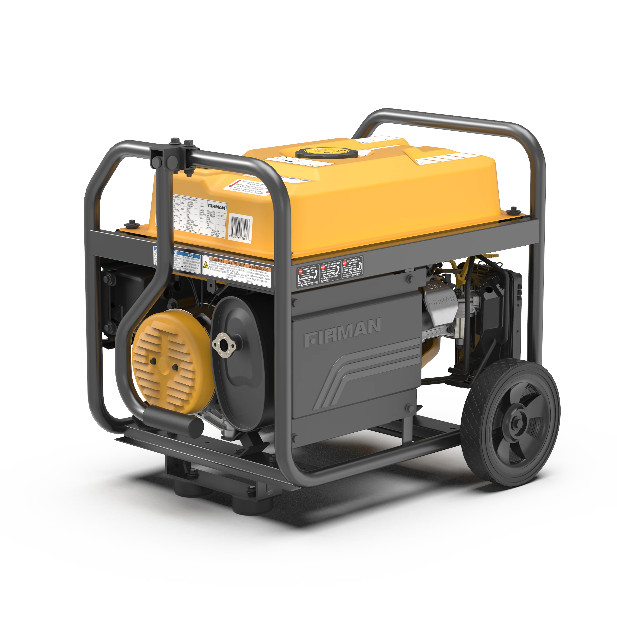 Gas Portable Generator 4450W Recoil Start 120V - Image 17