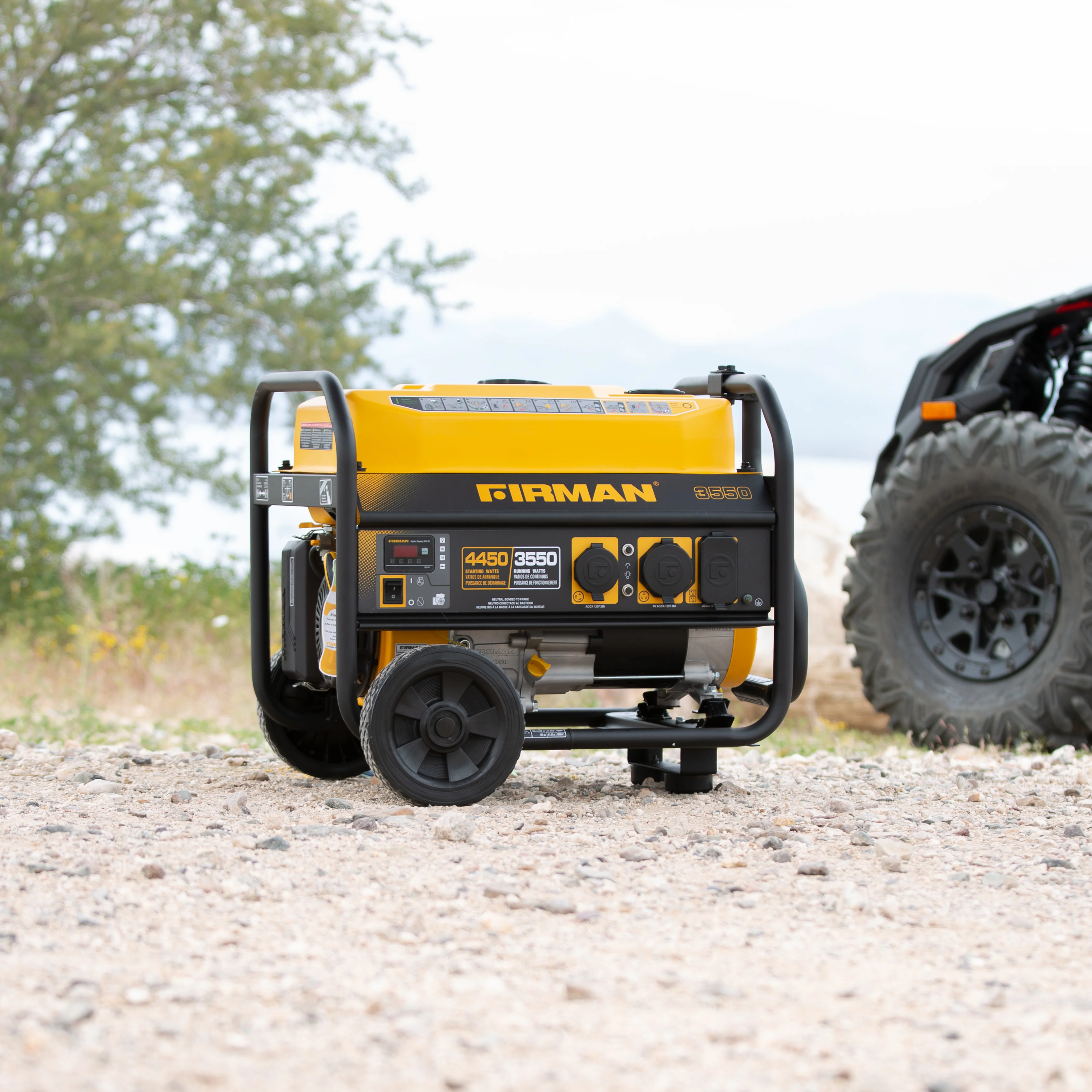 Gas Portable Generator 4450W Recoil Start 120V - Image 5