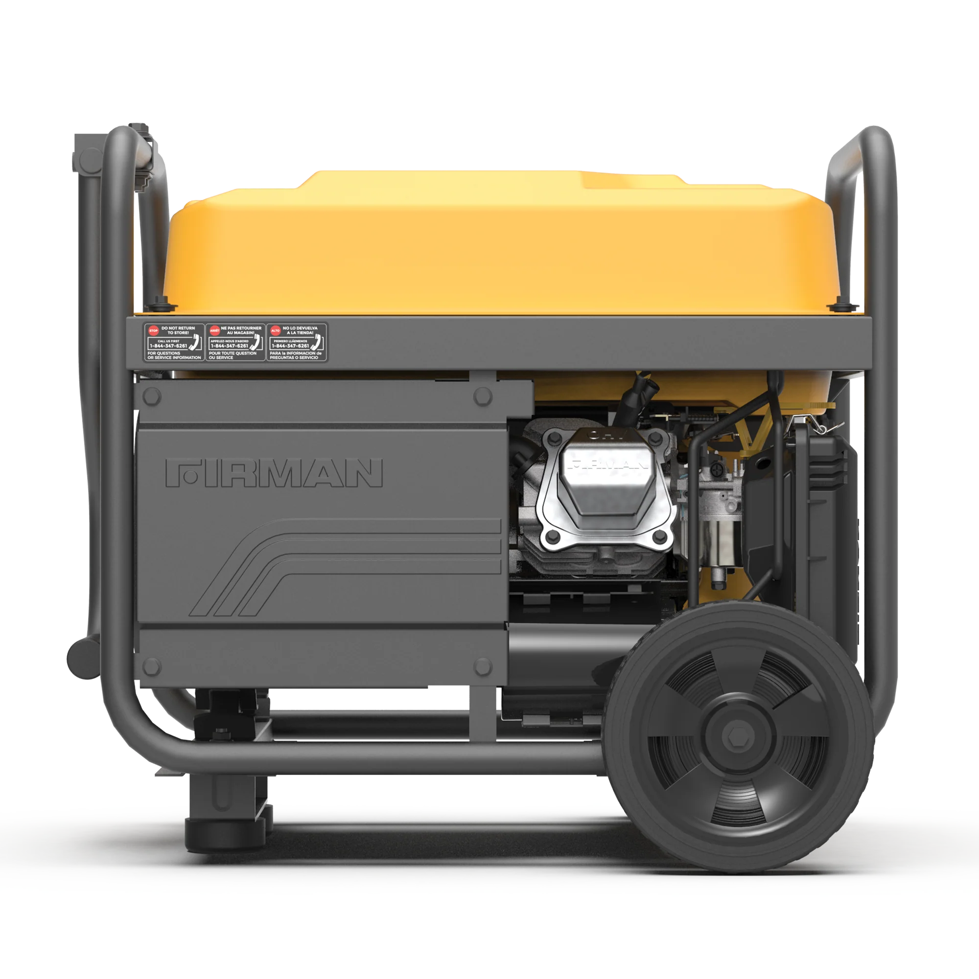 Gas Portable Generator 4450W Recoil Start 120V - Image 4