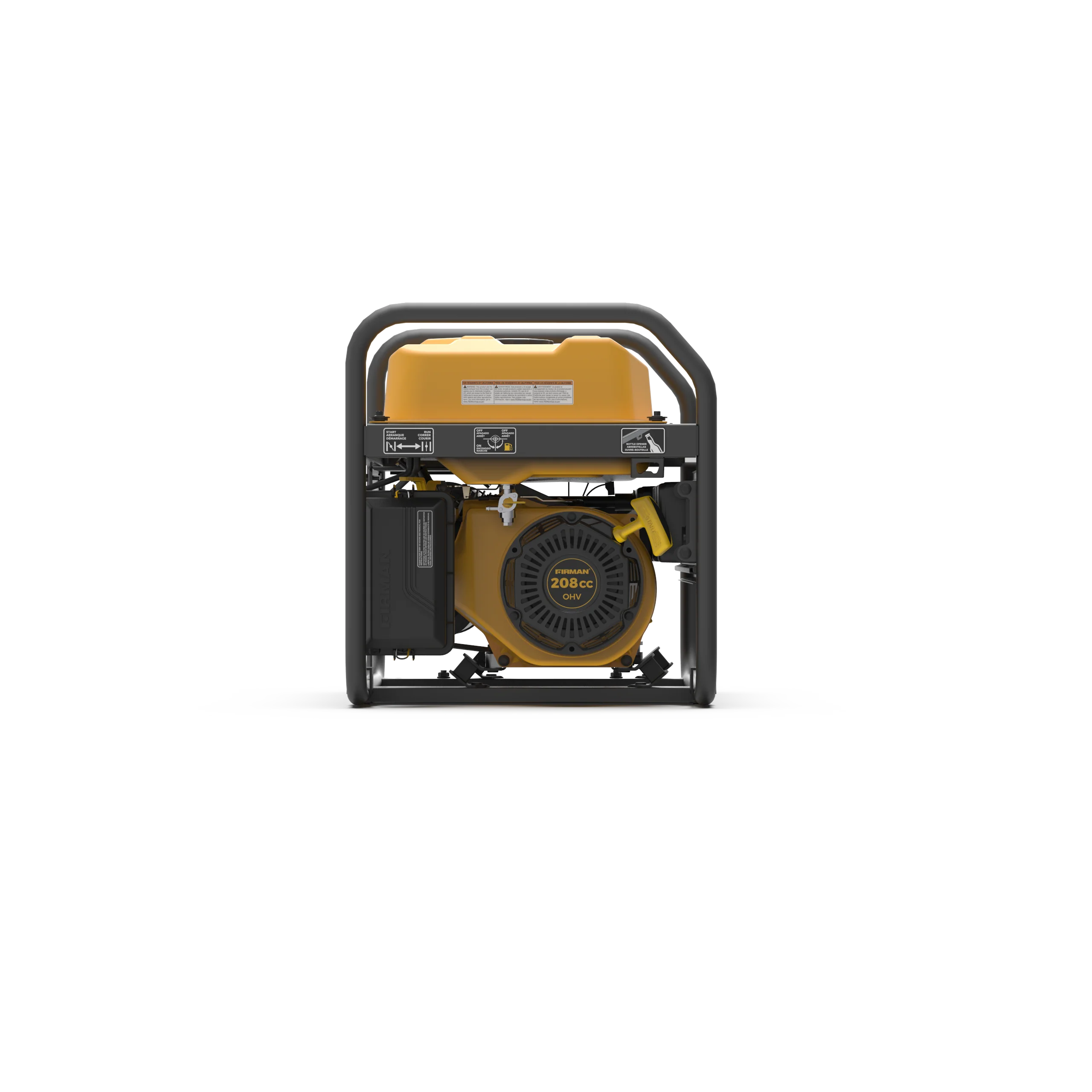 Gas Portable Generator 4550W Recoil Start 120V - Image 4