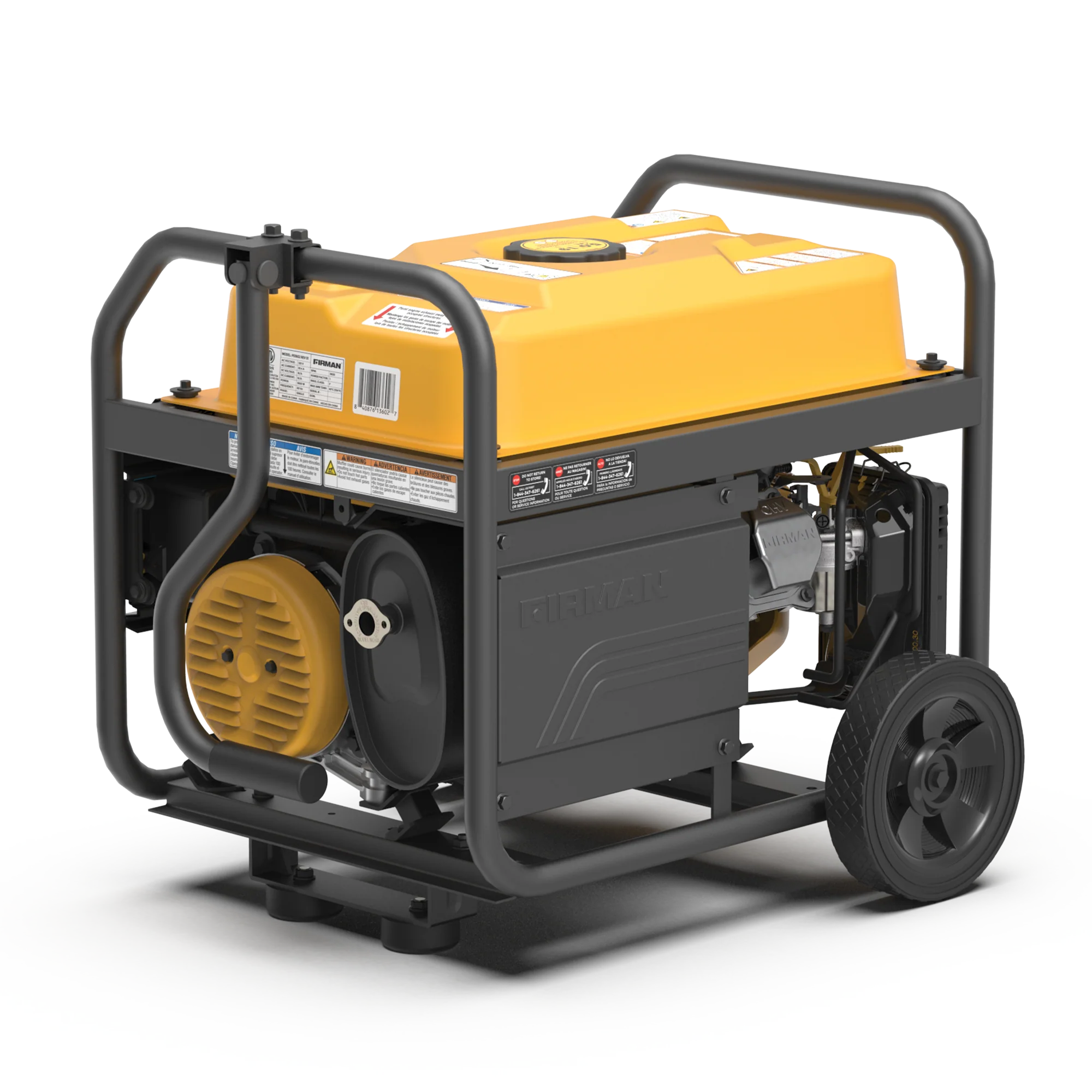Gas Portable Generator 4550W Recoil Start 120V - Image 10