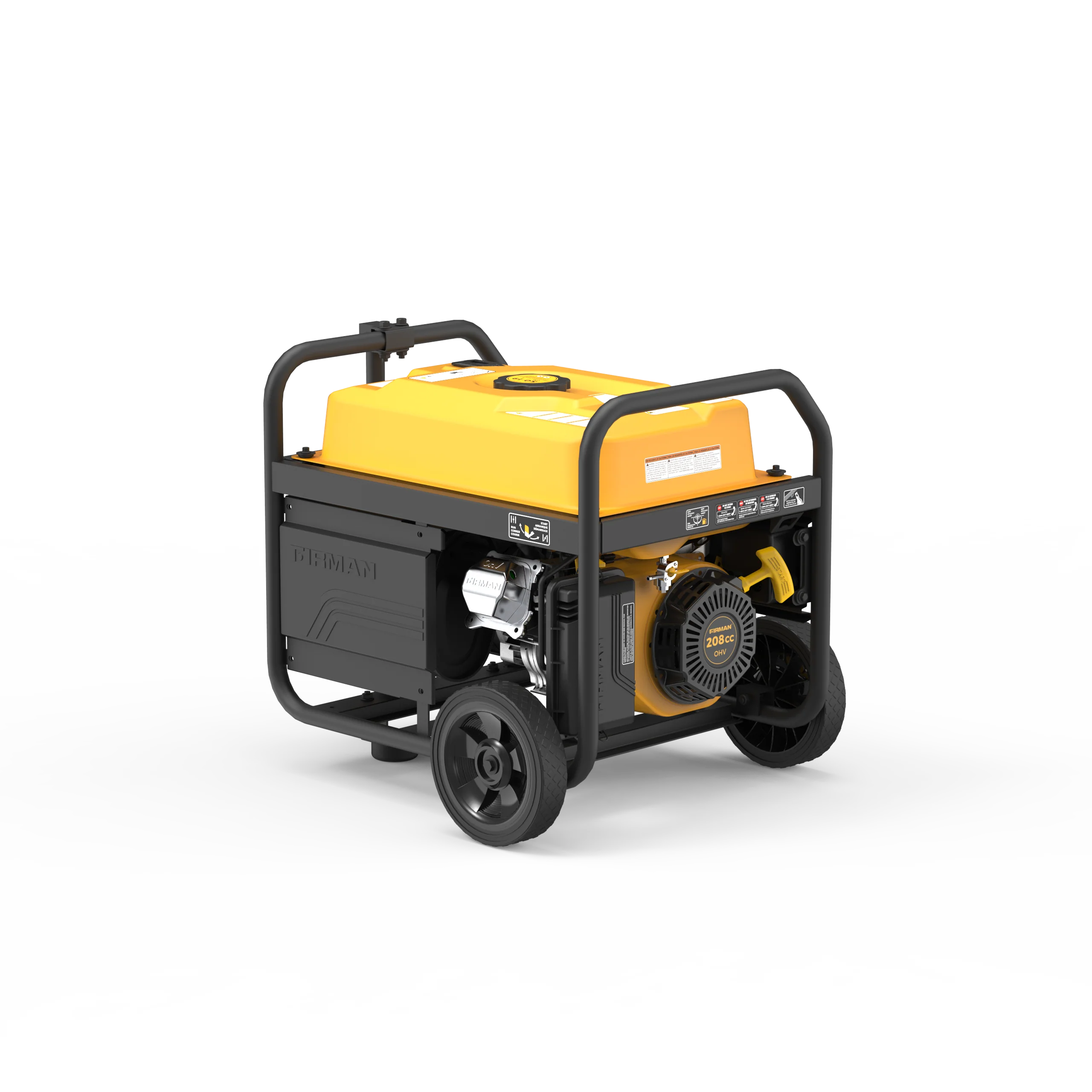 4550/3650 Watt Remote Start Gas Portable Generator cETL Certified With Wheel Kit - Image 10