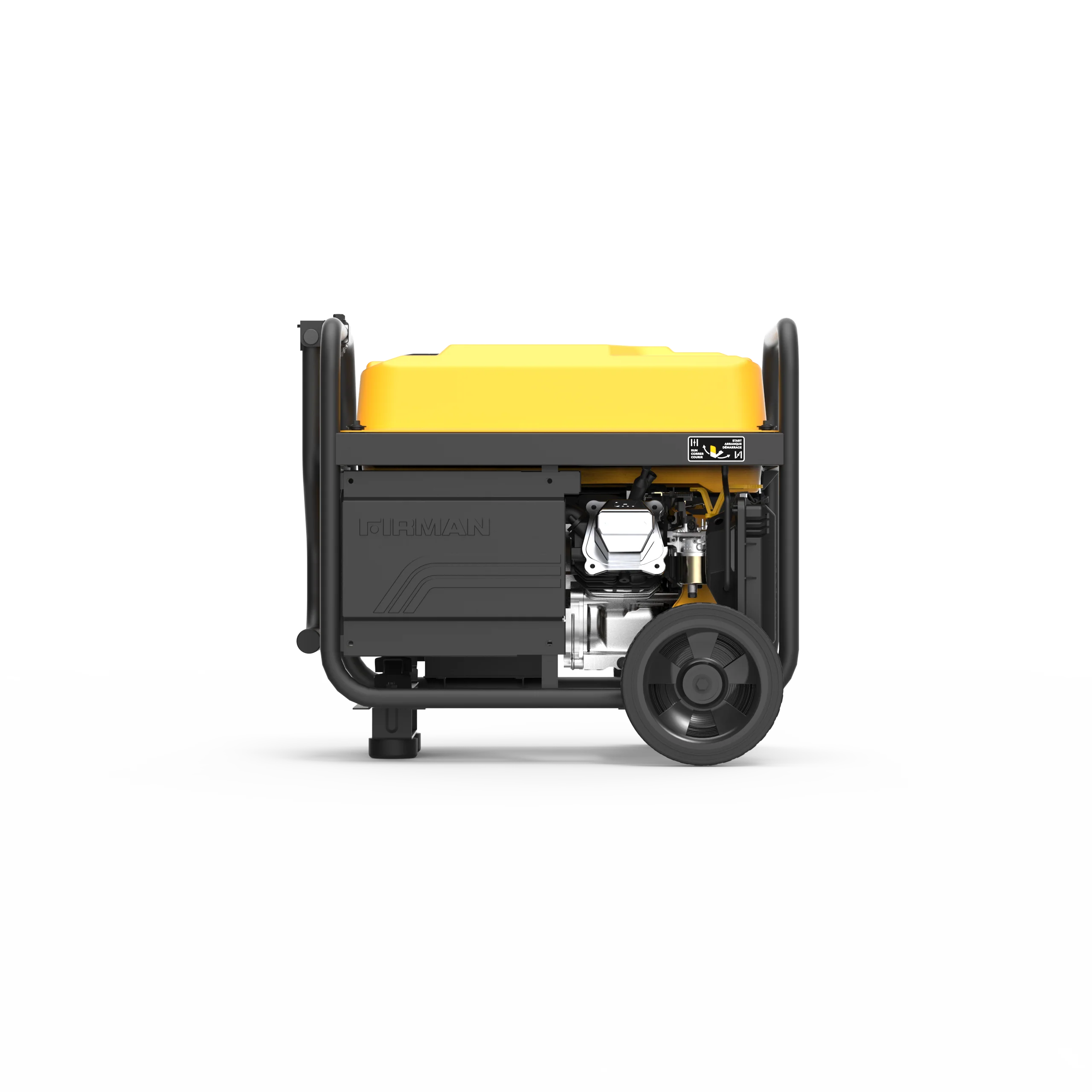 4550/3650 Watt Remote Start Gas Portable Generator cETL Certified With Wheel Kit - Image 4