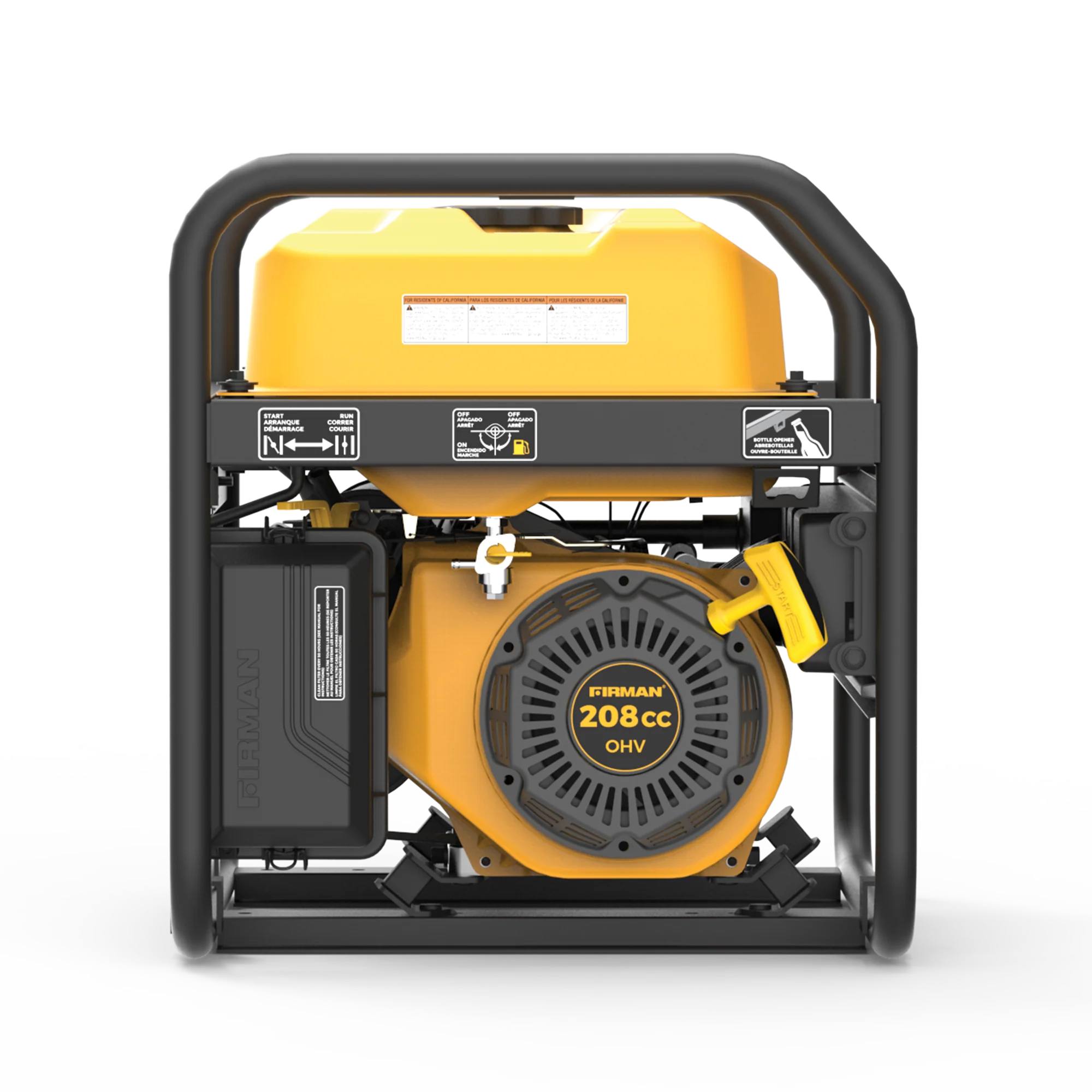 Gas Portable Generator 4550W Recoil Start 120/240V - Image 7