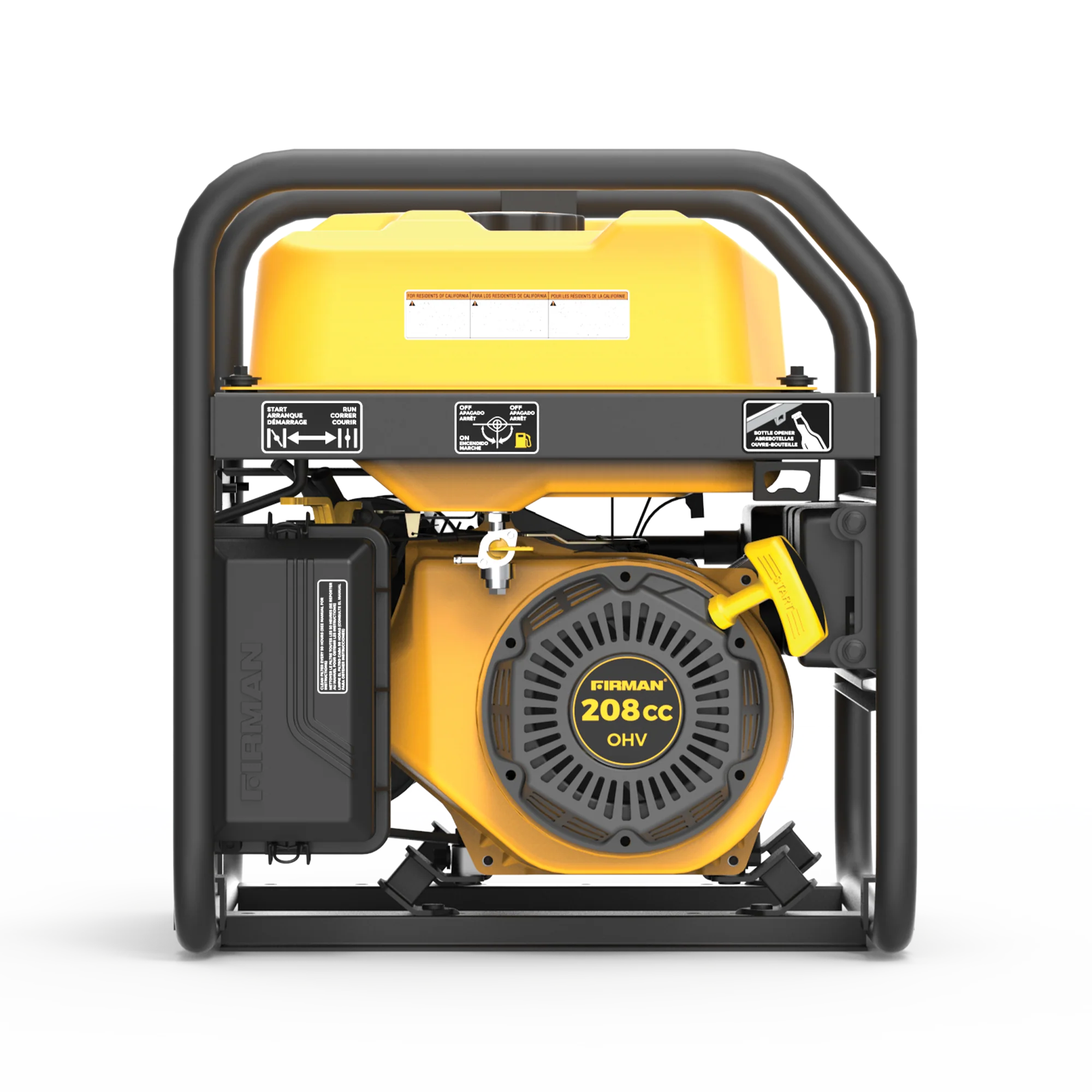 Gas Portable Generator 4550W Recoil Start 120/240V - Image 9