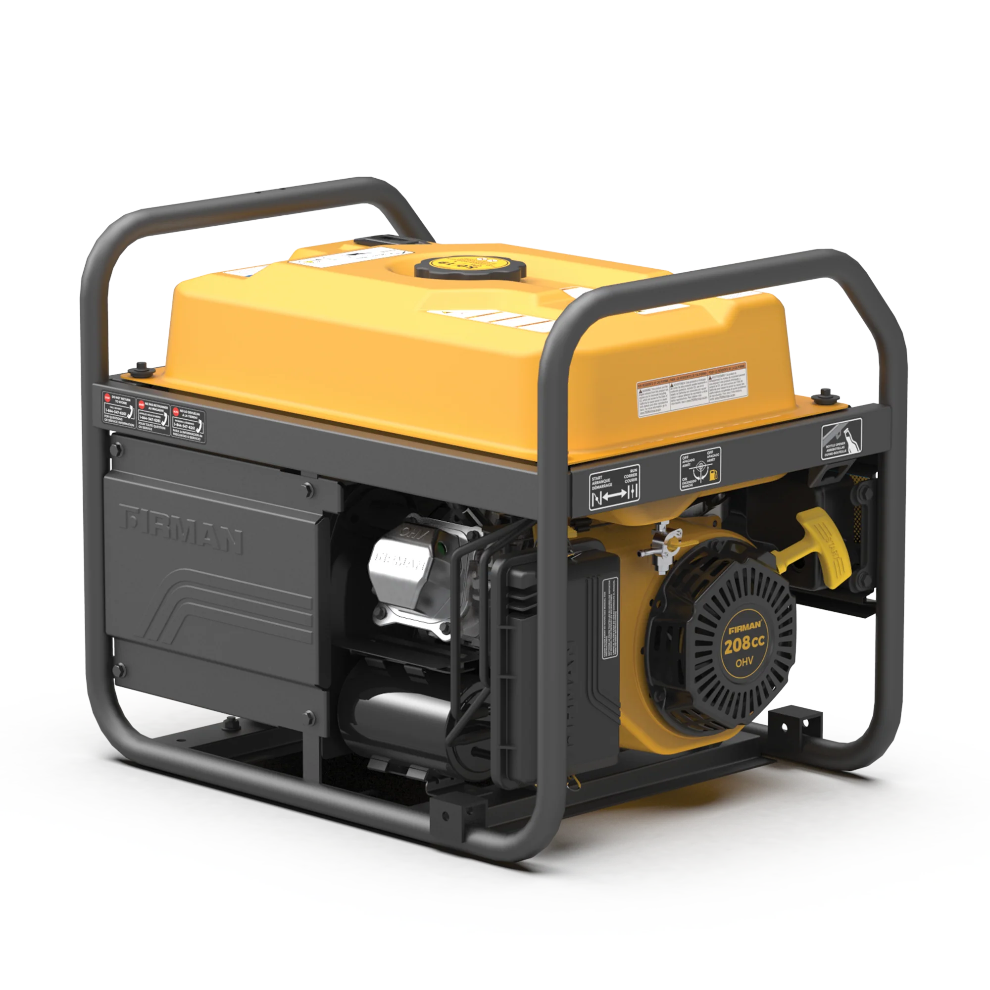 Gas Portable Generator 4550W Recoil Start - Image 15