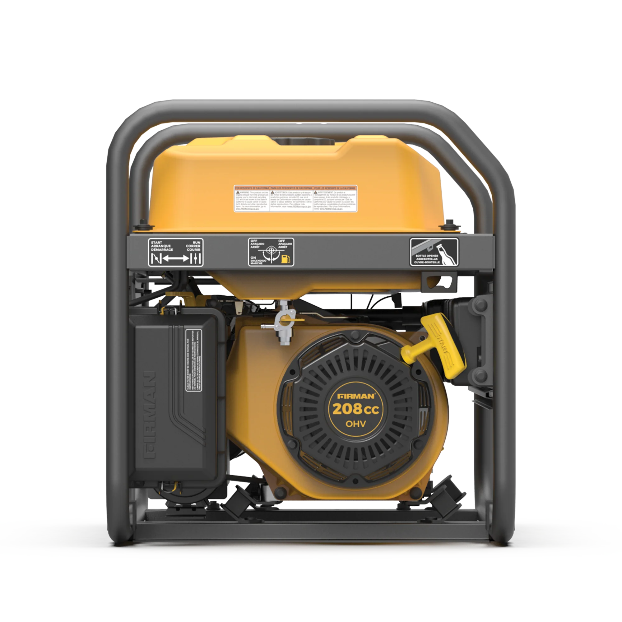 Gas Portable Generator 4550W Recoil Start - Image 8