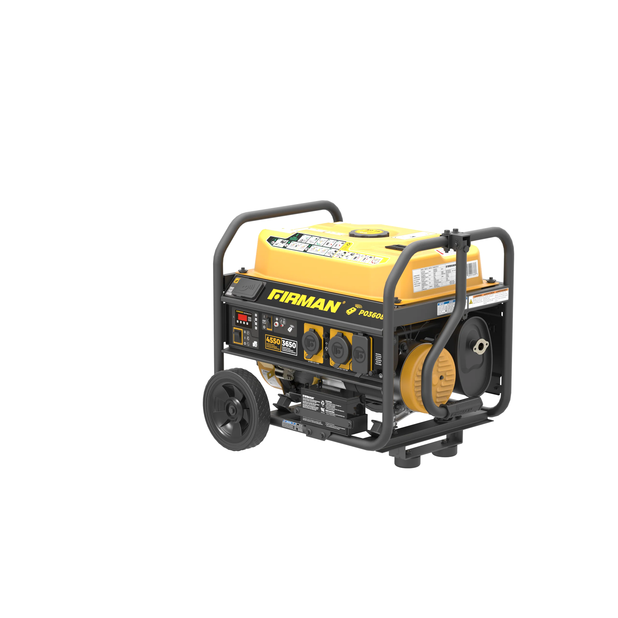 Gas Portable Generator 4550W  Remote Start 120V - Image 11