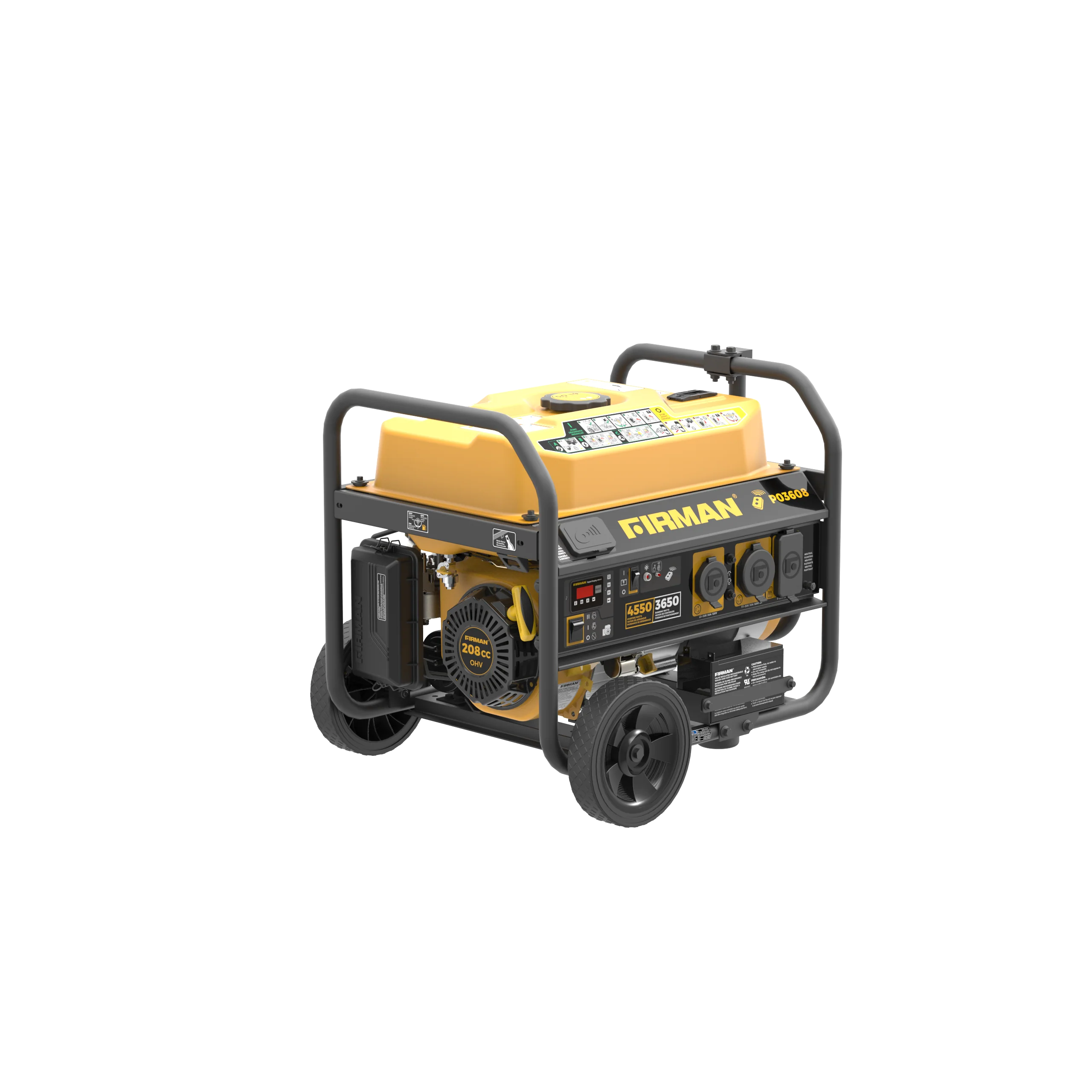 Gas Portable Generator 4550W  Remote Start 120V - Image 13
