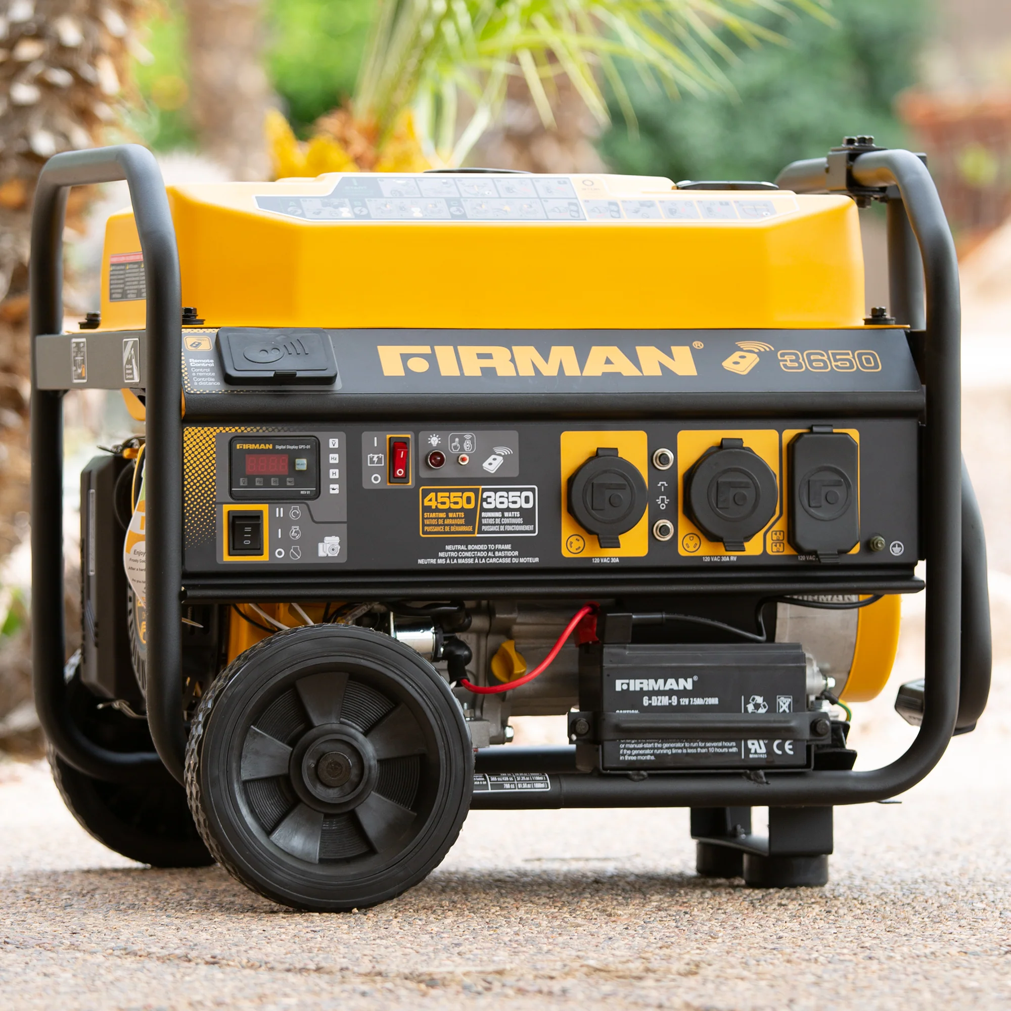 Gas Portable Generator 4550W  Remote Start 120V - Image 4