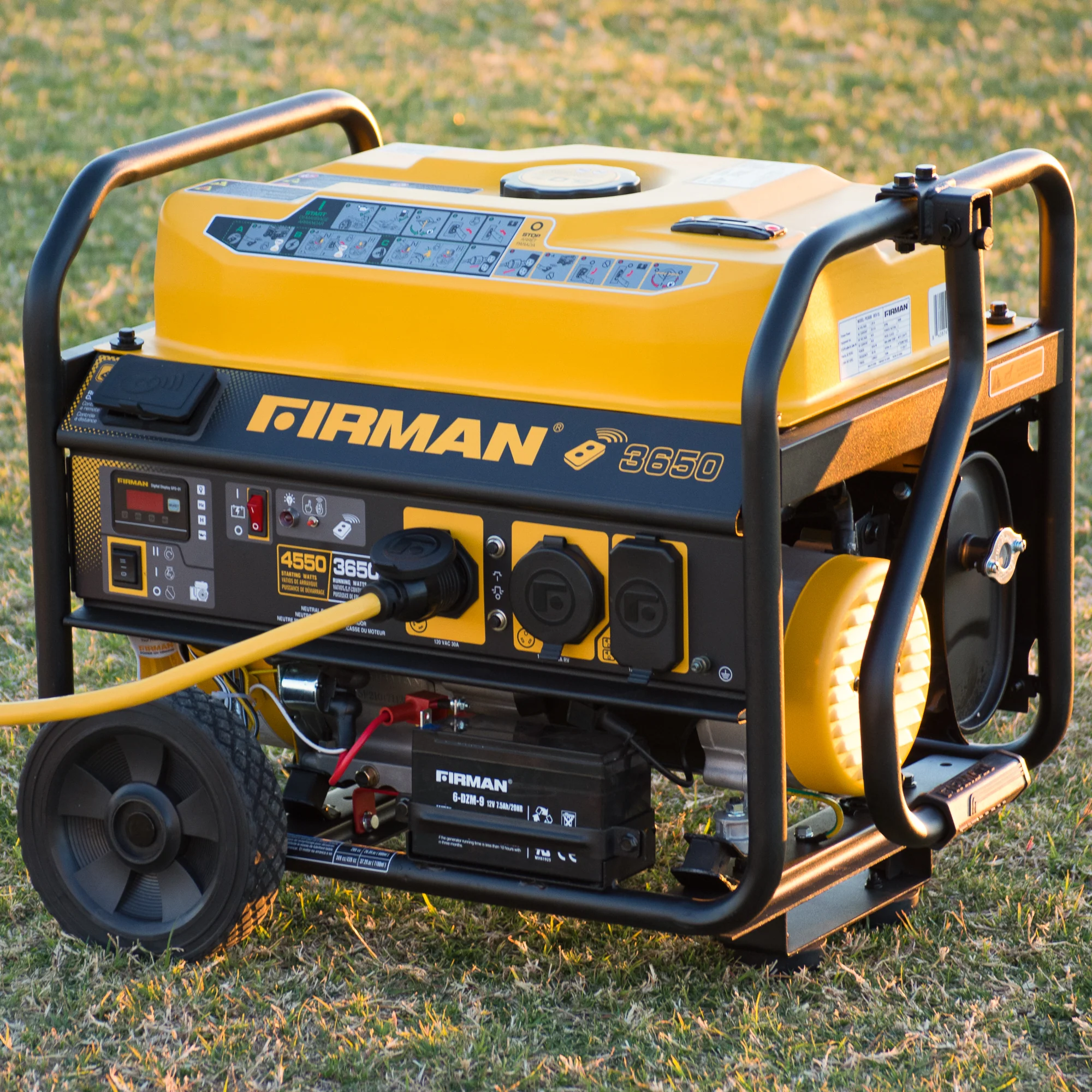Gas Portable Generator 4550W  Remote Start 120V - Image 5