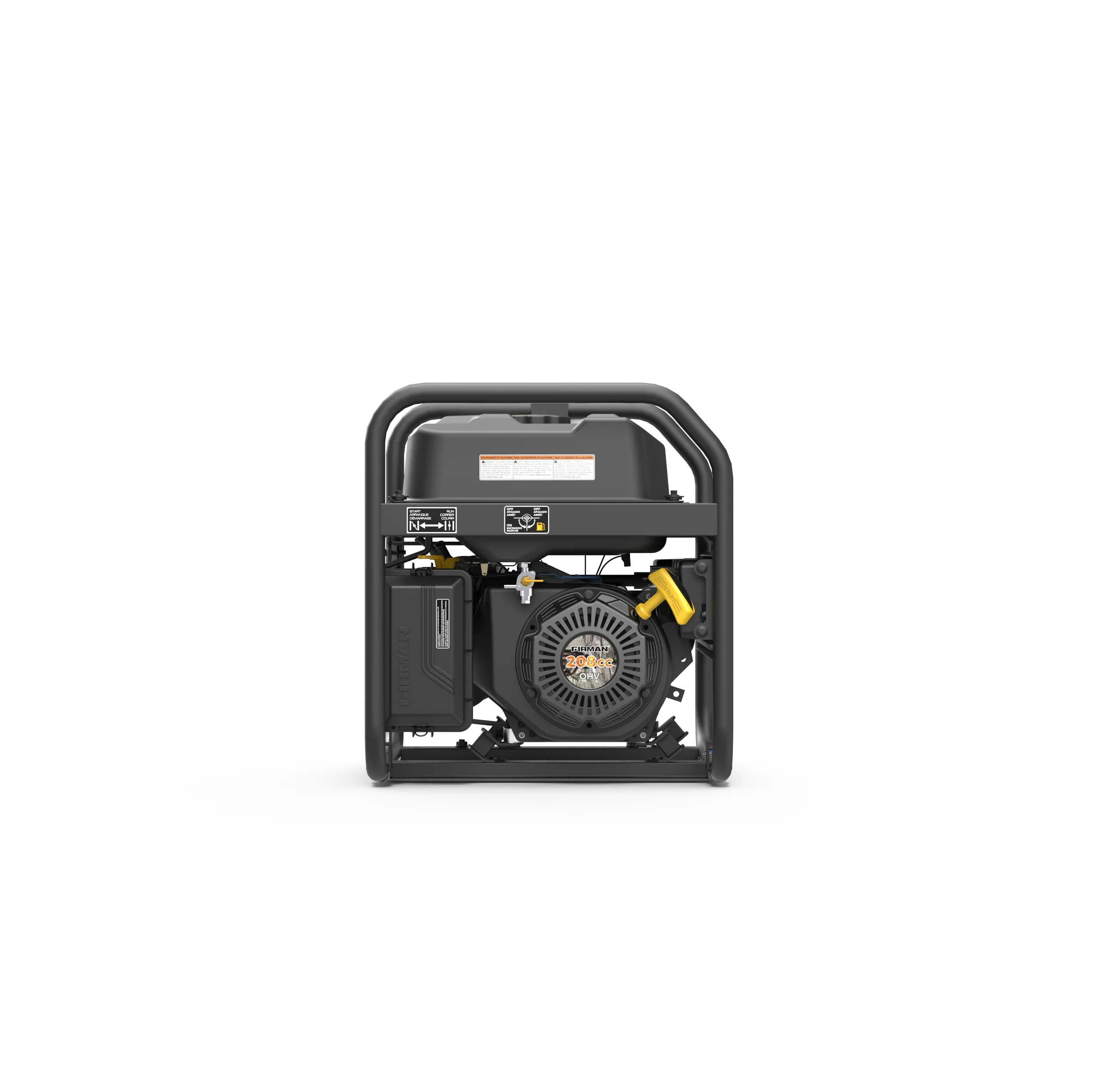 Gas Portable Generator 4550W Recoil Start 120V - Image 8