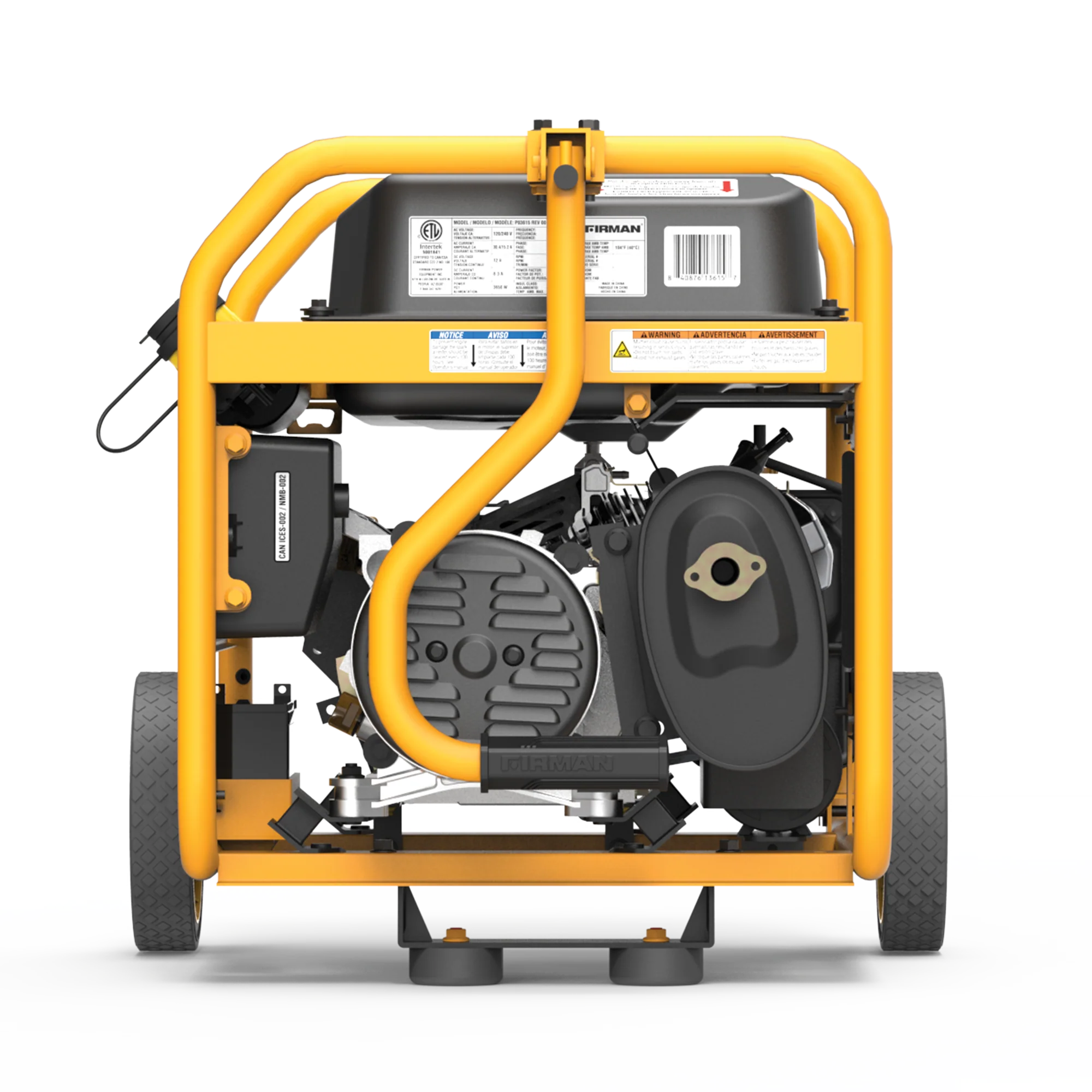 Gas Portable Generator 4550W Remote Start 120/240V - Image 3