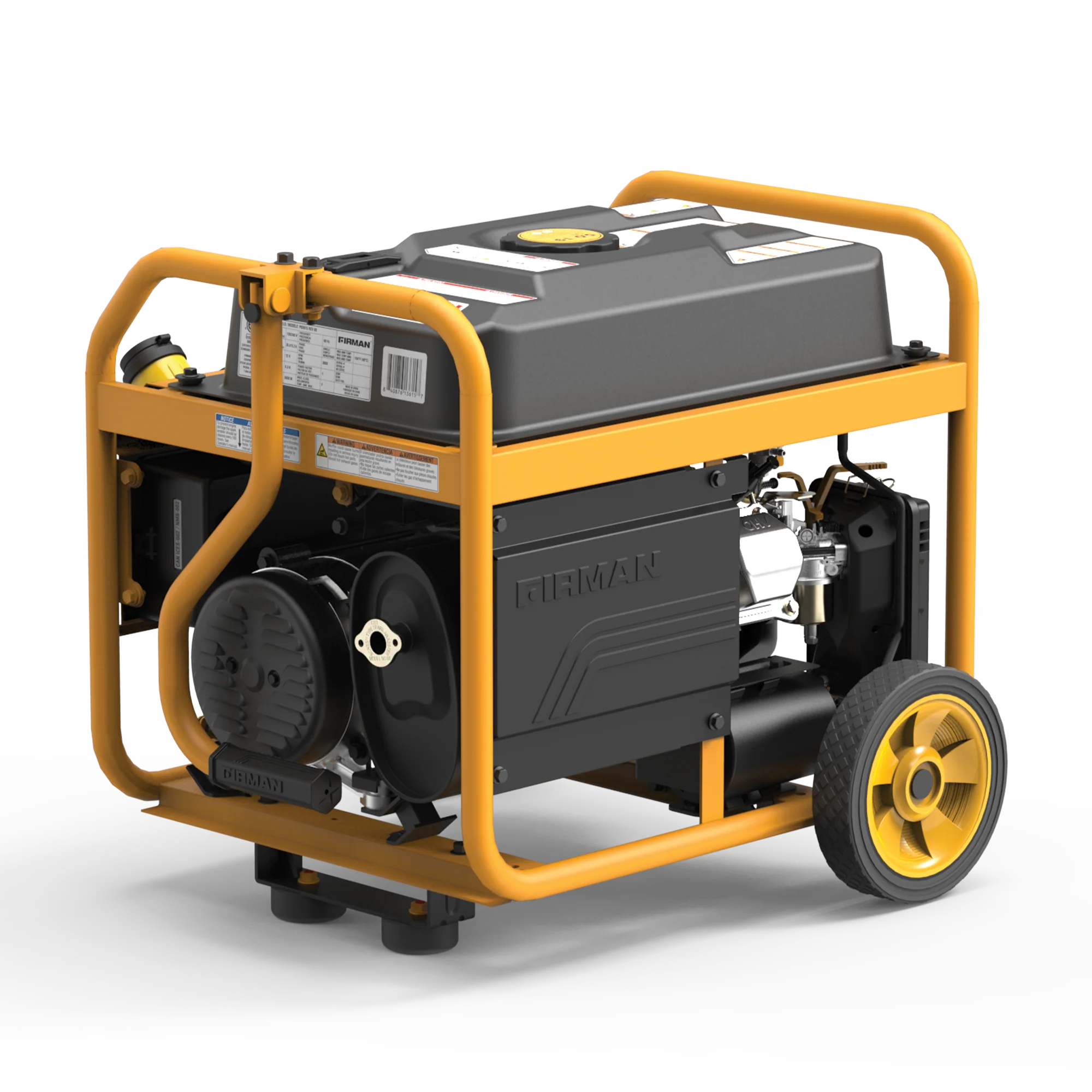 Gas Portable Generator 4550W Remote Start 120/240V - Image 8