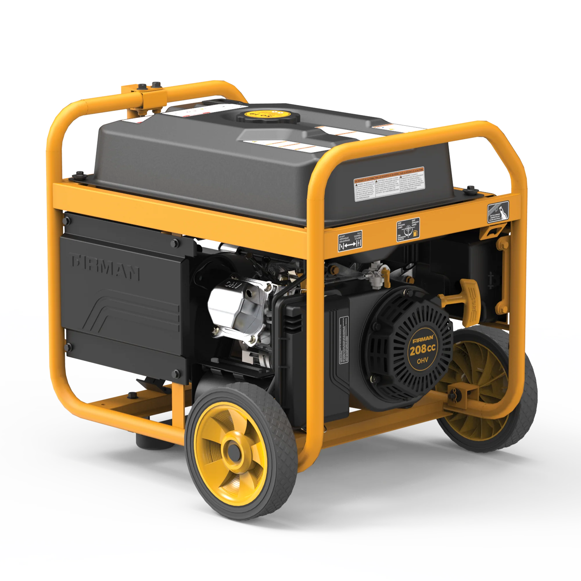 Gas Portable Generator 4550W Remote Start 120/240V - Image 9