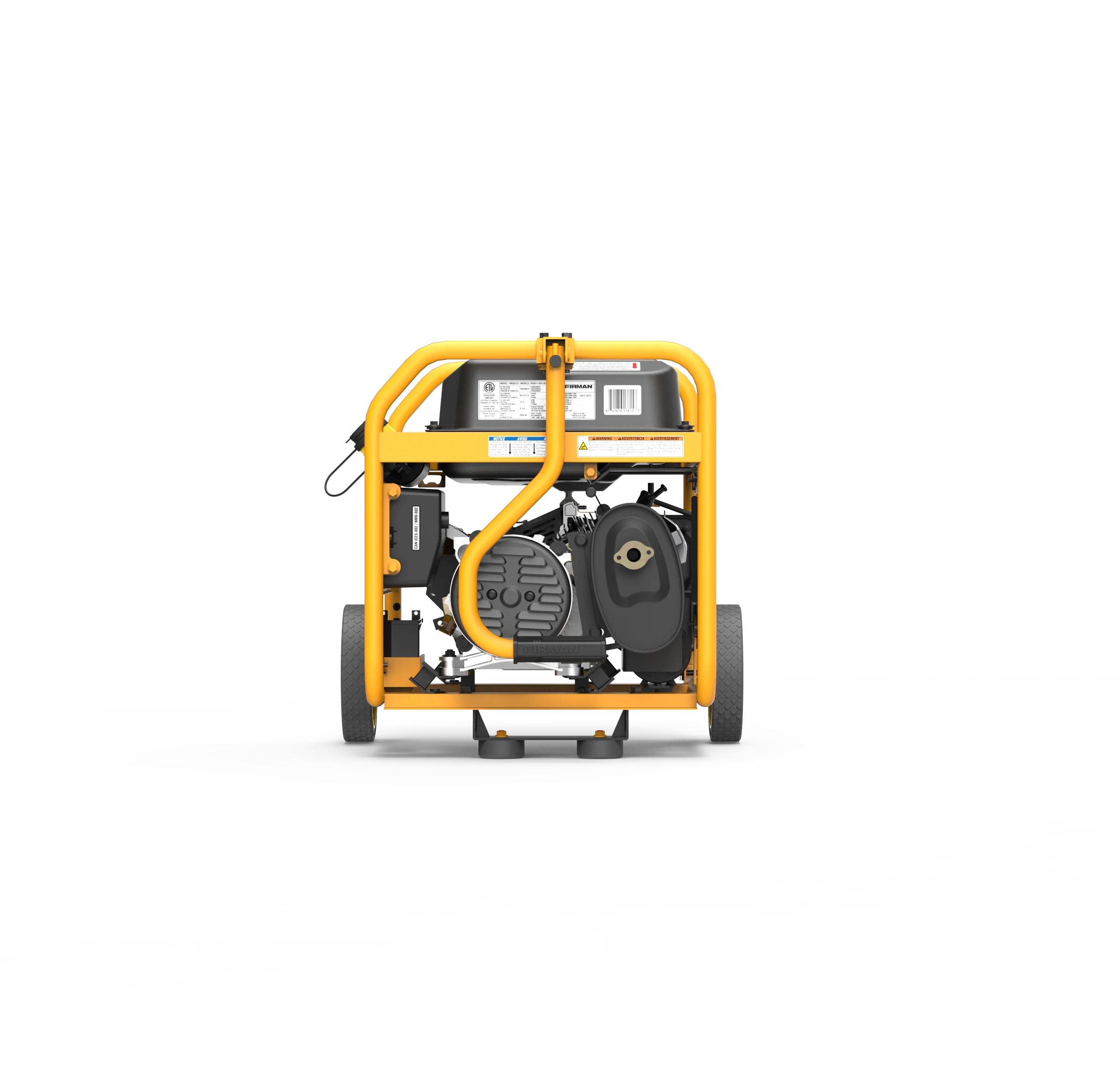 Gas Portable Generator 4550W Remote Start 120/240V - Image 4