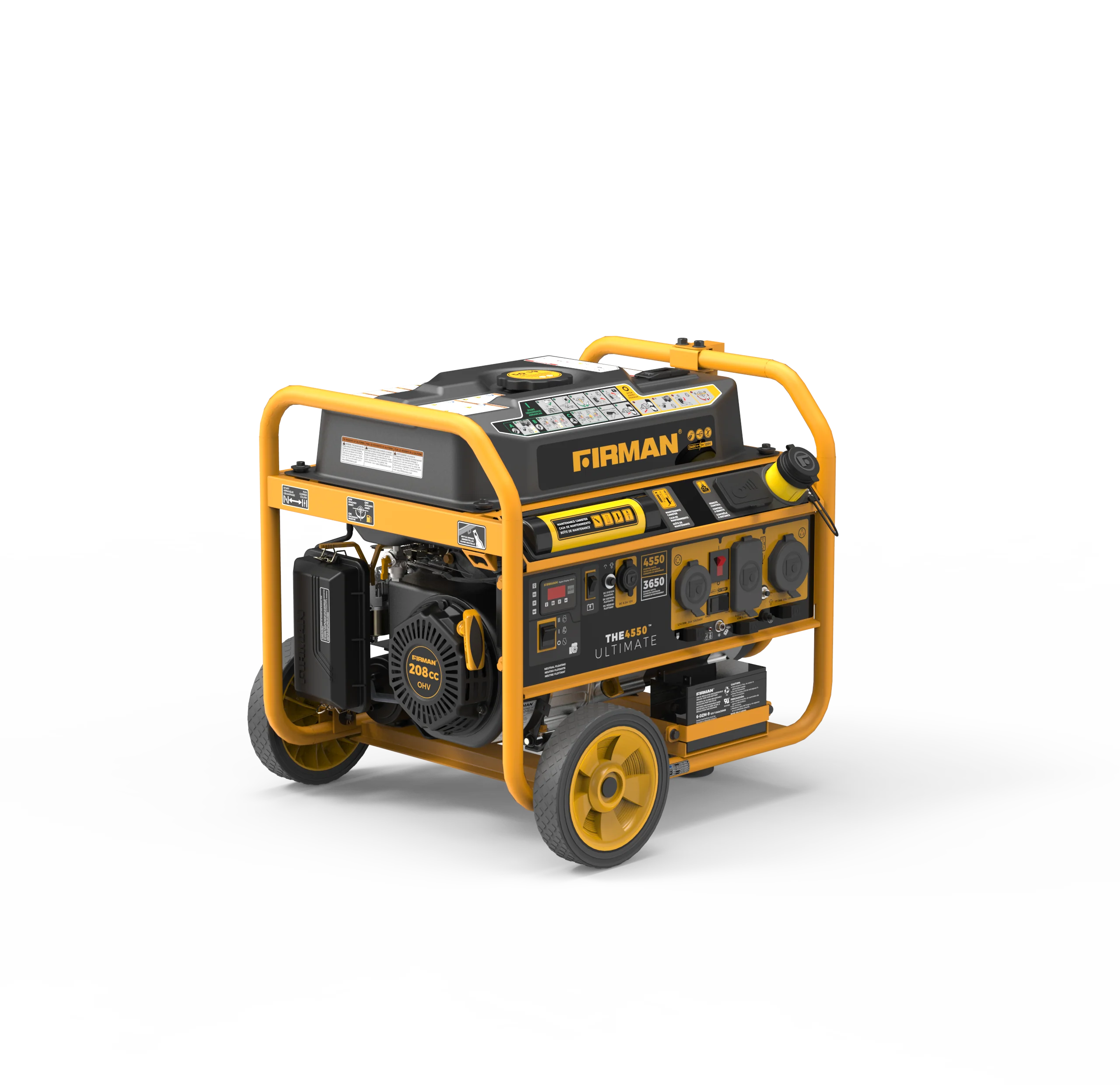 Gas Portable Generator 4550W Remote Start 120/240V - Image 8