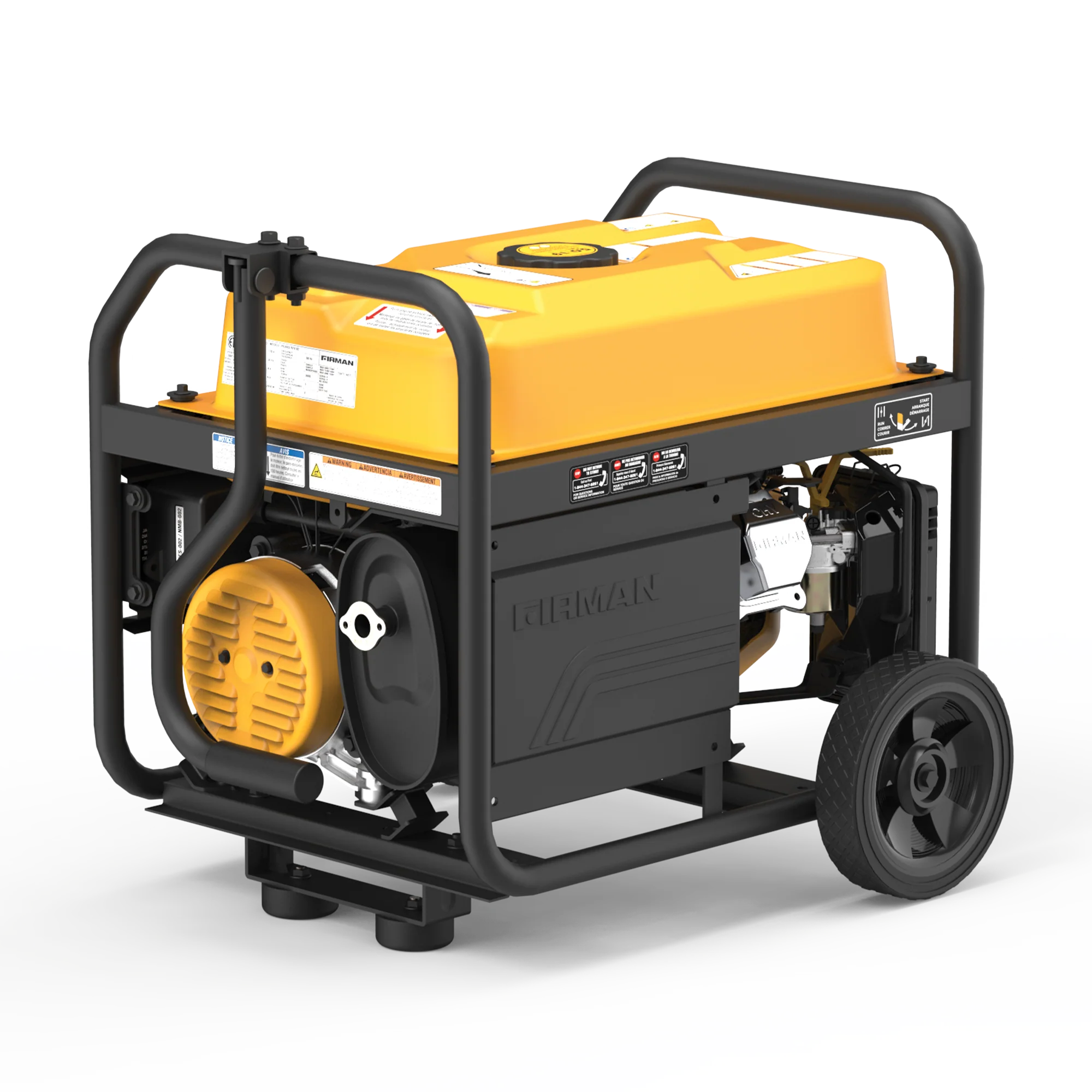 Gas Portable Generator 4550W Remote Start 120/240V - Image 12