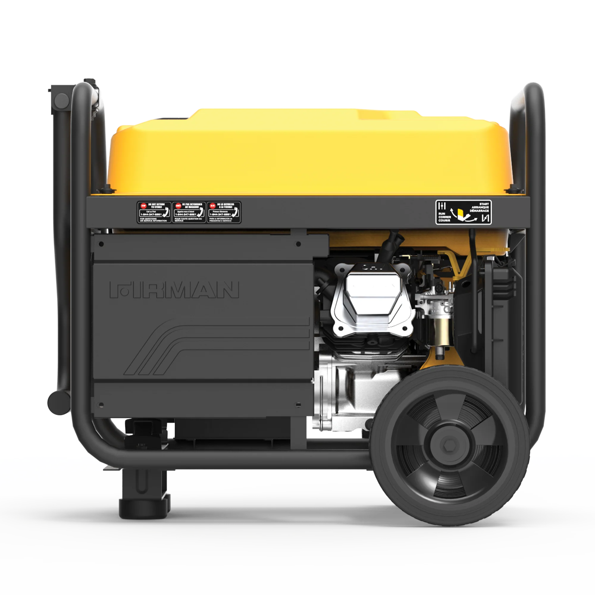 Gas Portable Generator 4550W Remote Start 120/240V - Image 8