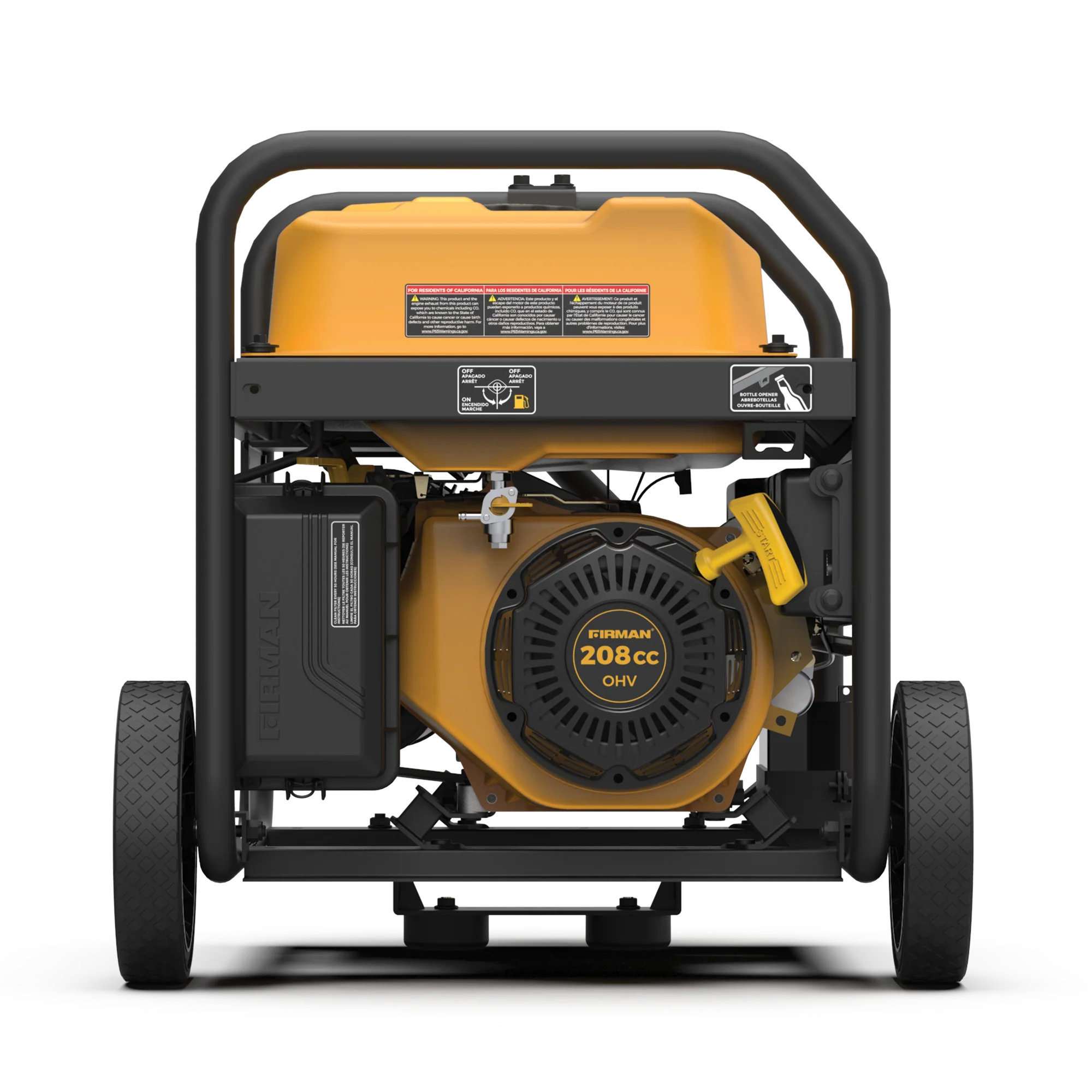 Gas Portable Generator 4550W Remote Start 120/240V - Image 9
